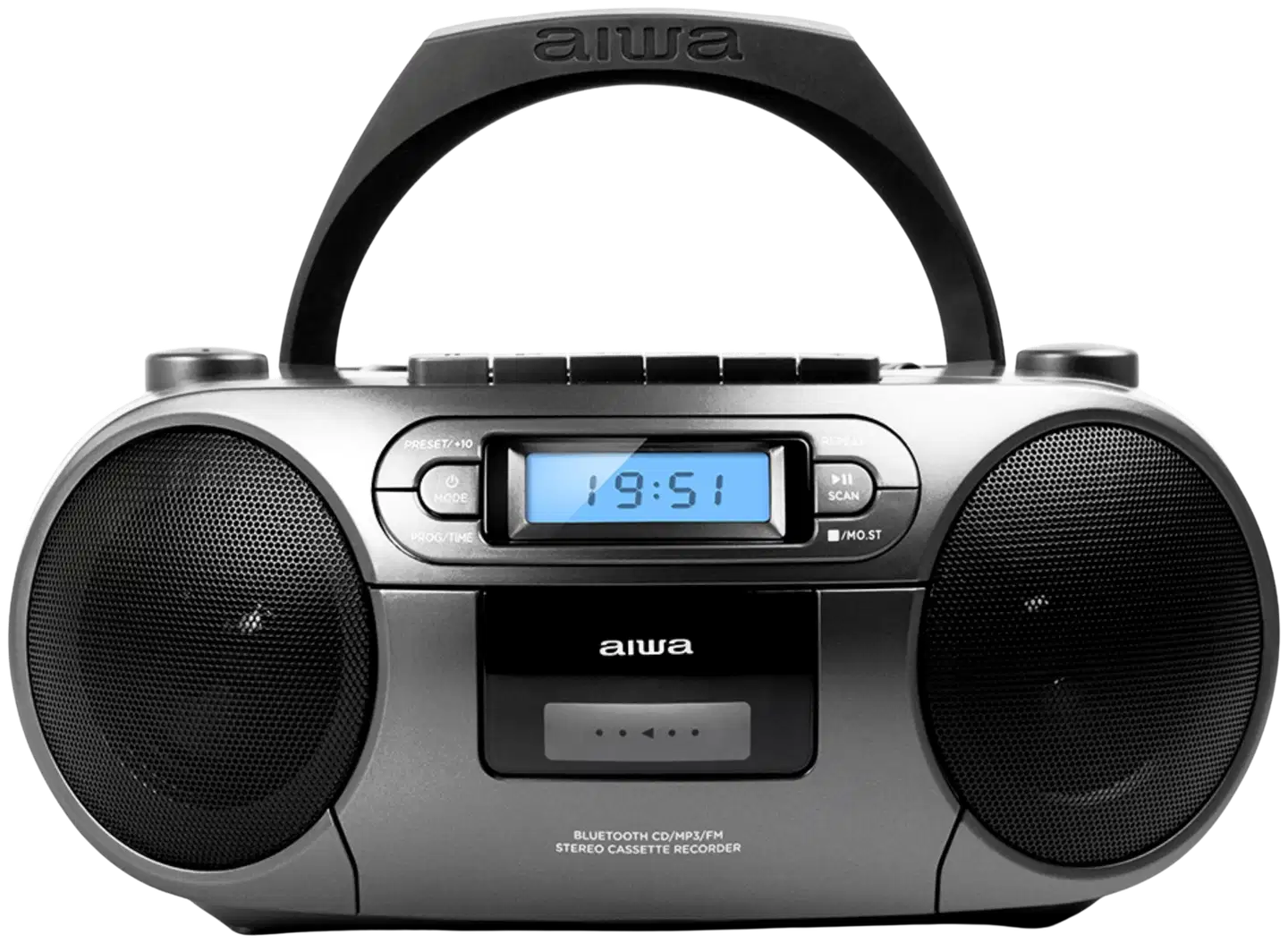 Aiwa kannettava radio RC-250GY harmaa - 1