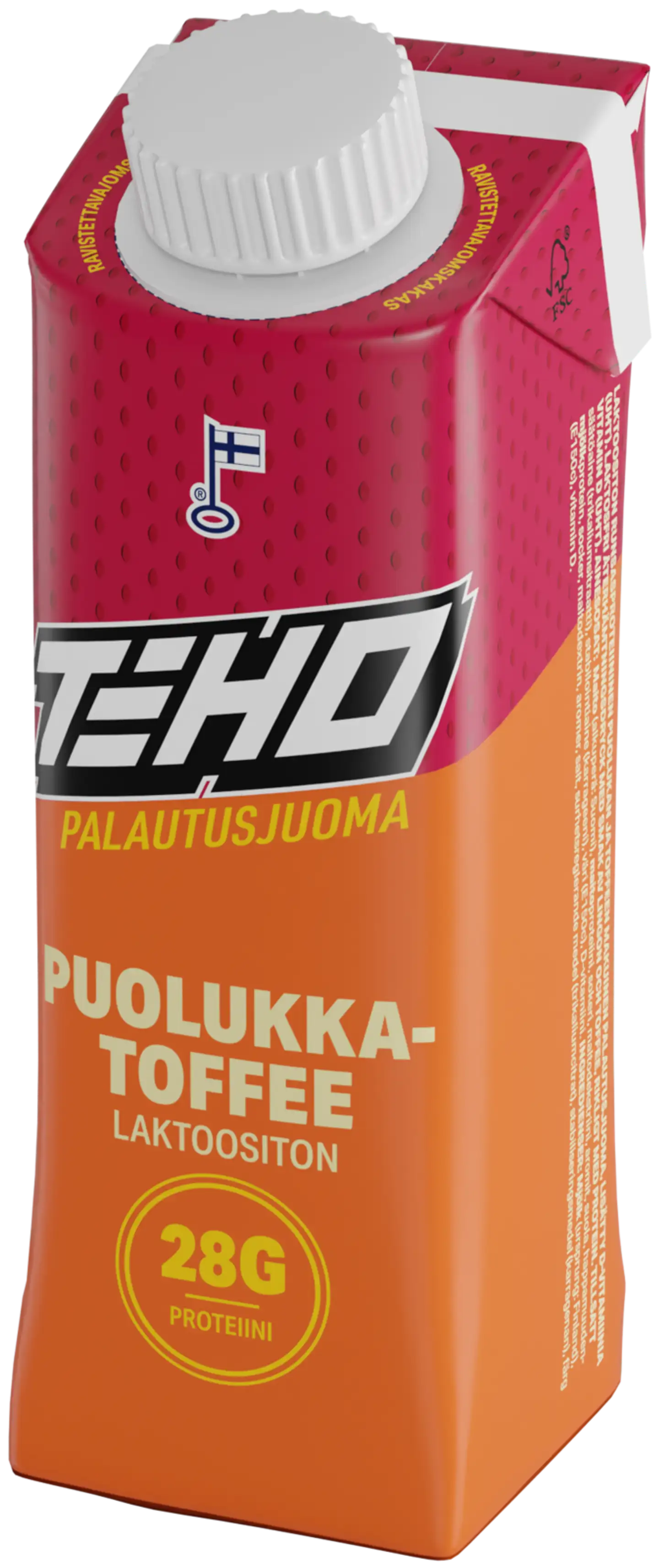 TEHO Puolukka-Toffee palautusjuoma 0,33 l