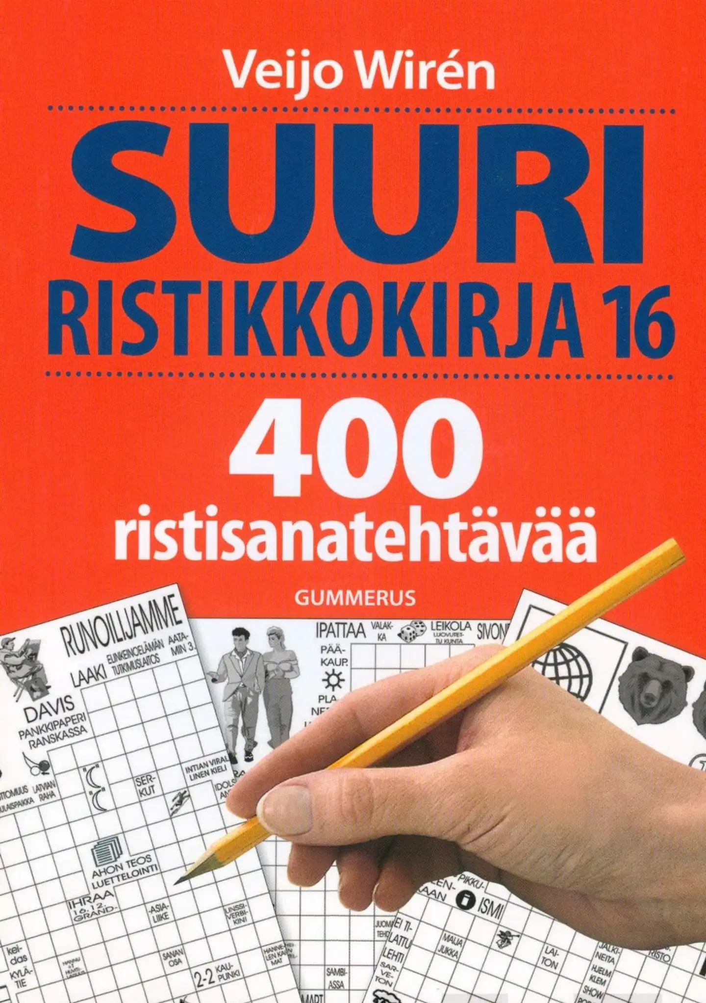 Wirén, Suuri ristikkokirja 16 - 400 ristisanatehtävää