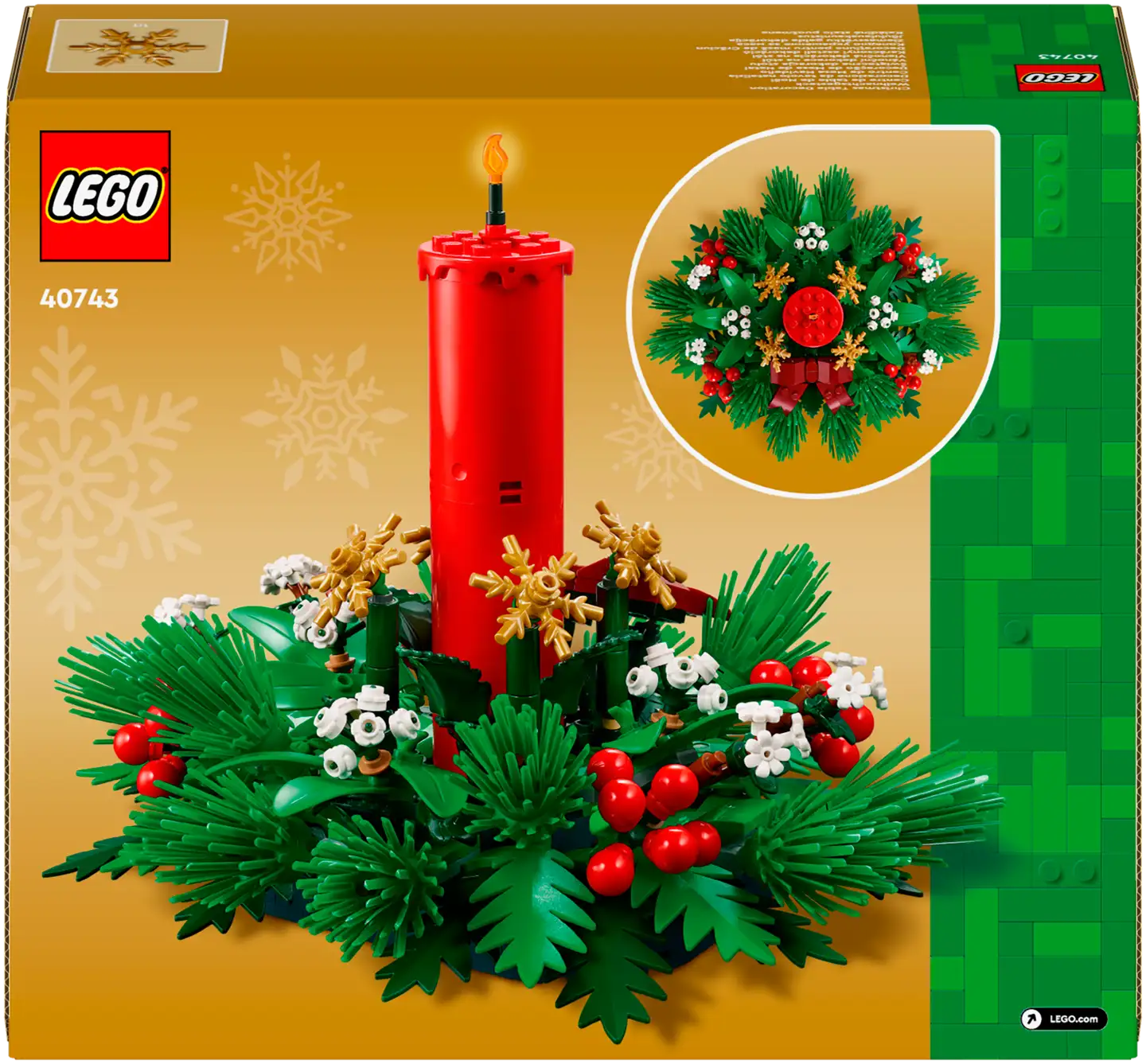 LEGO® LEL Seasons and Occasions 40743 Jouluinen pöytäkoriste - 4