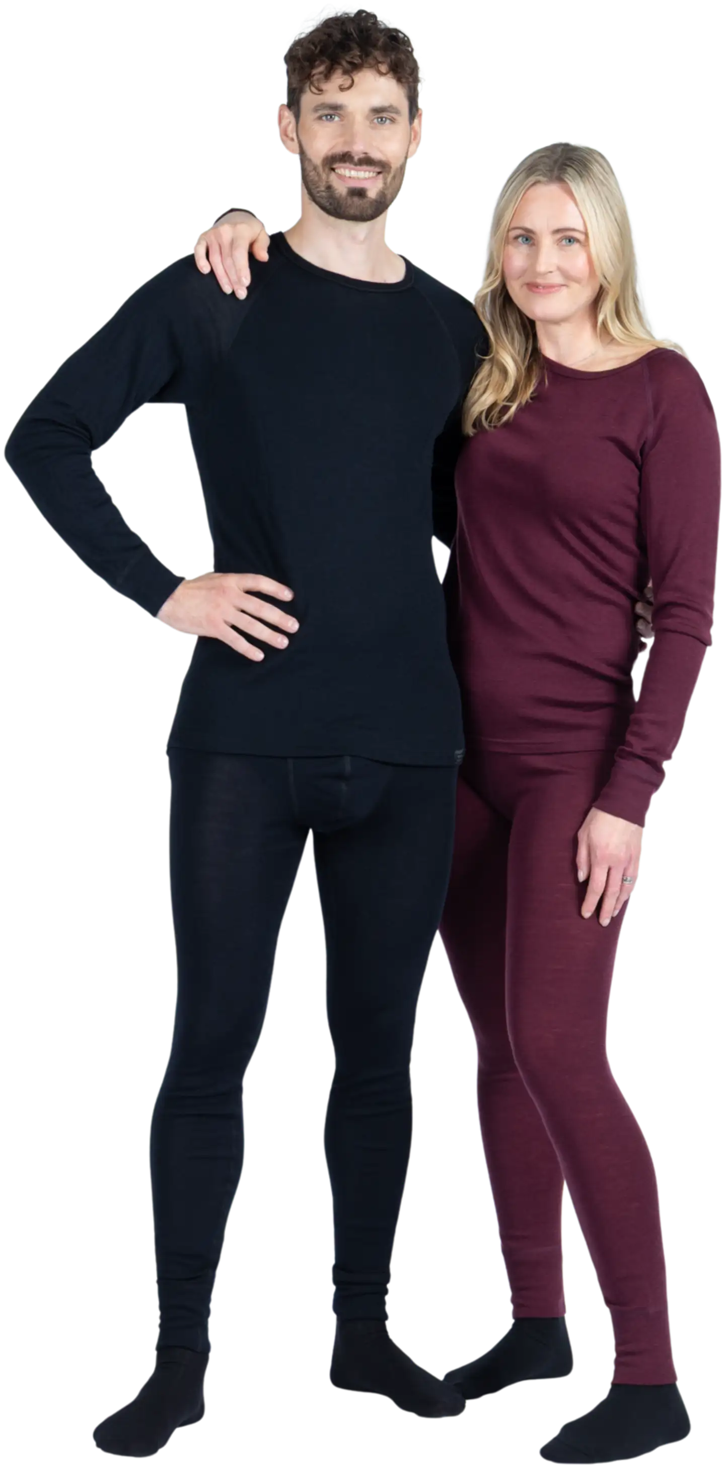 House miesten merinovilla-aluspaita - BLACK - 5