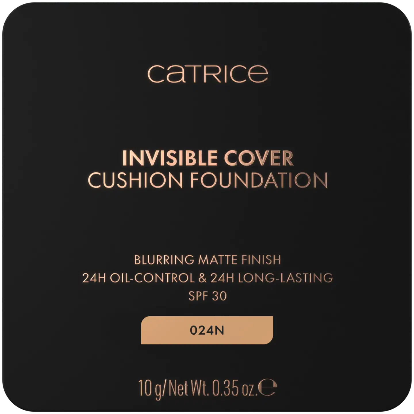 Catrice Invisible Cover Cushion Foundation C024N 10 g - C024N - 1