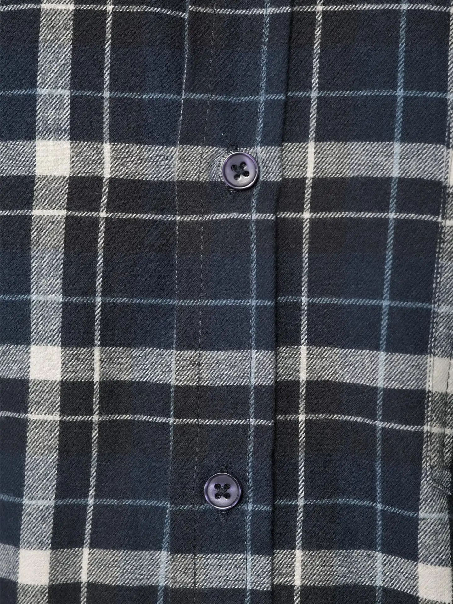 House miesten ruudullinen flanellipaita 194H292603 - Blue check - 5