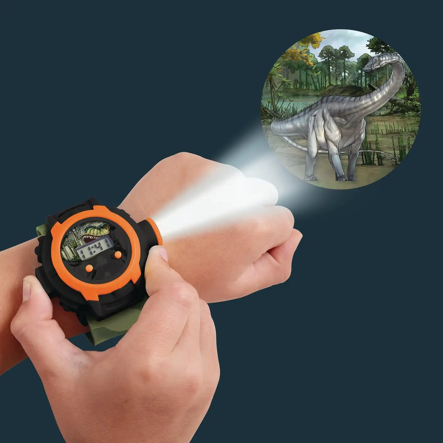 Brainstorm Dinosaur Projector kello - 5
