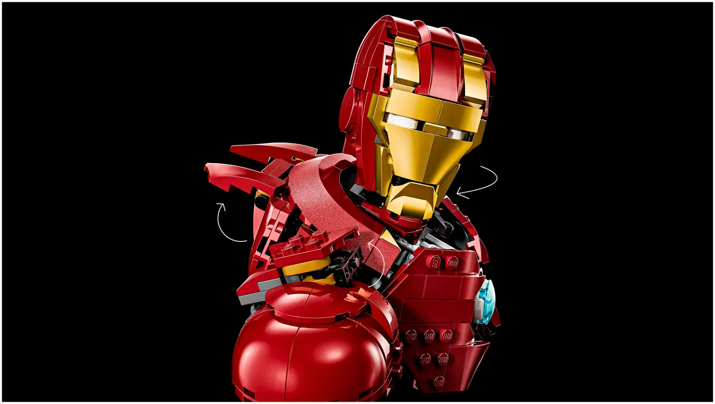 LEGO® Marvel 76327 Iron Man MK4 rintakuva, Rakennussetti - 8