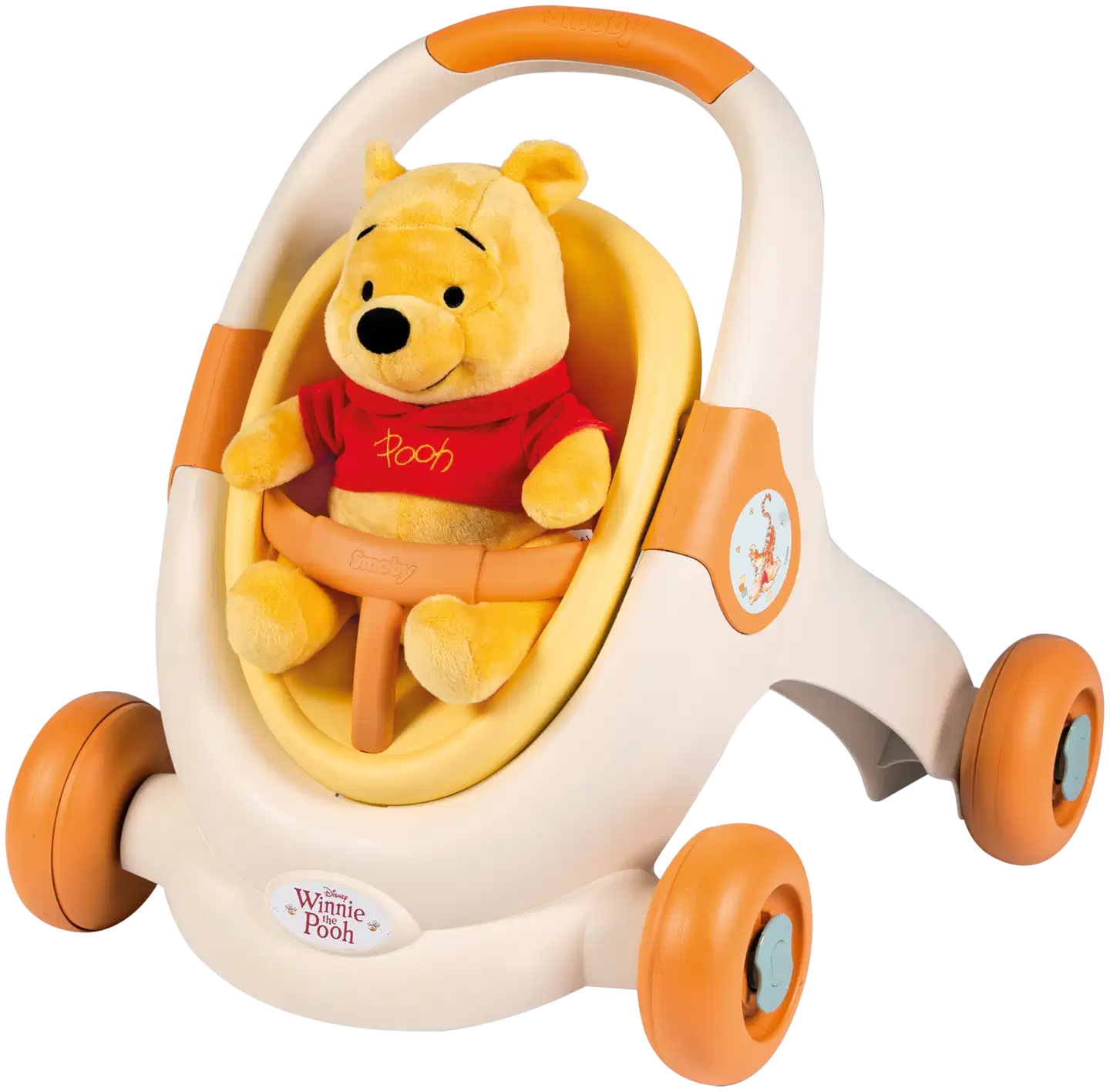 Little Smoby kävelyvaunu 3-in-1 ja Nalle Puh -pehmolelu - 2