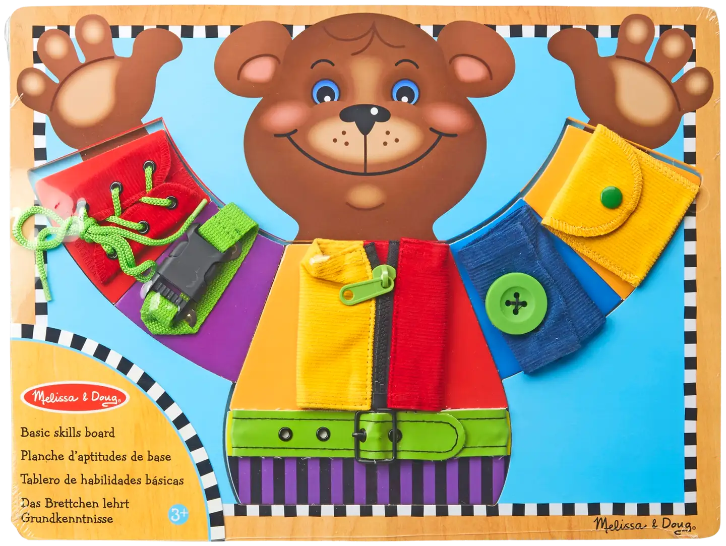 Melissa & doug Aktiviteettitaulu Perustaidot - 1