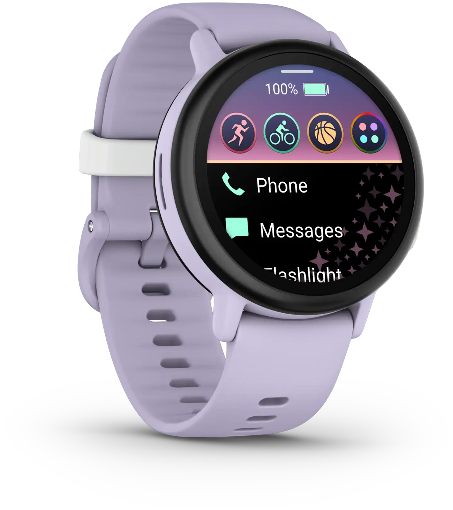 Garmin lasten kellopuhelin Bounce 2, vaaleanvioletti - 5