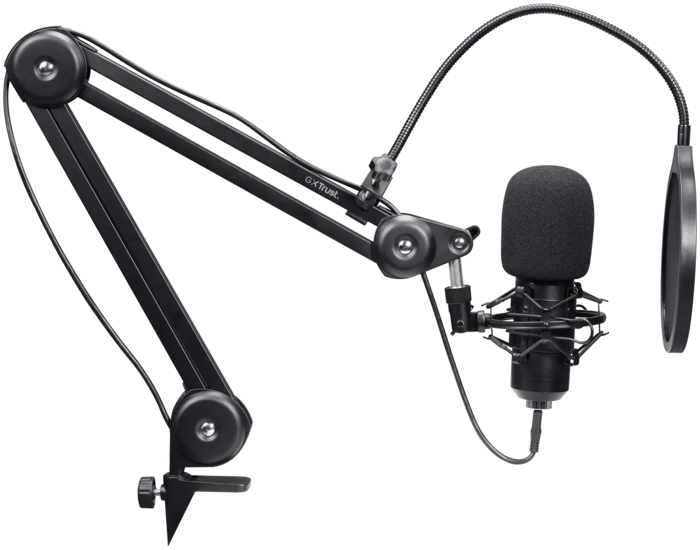 Trust GXT270 Emita+ II Mikrofoni pöytäkiinnityksellä - 3