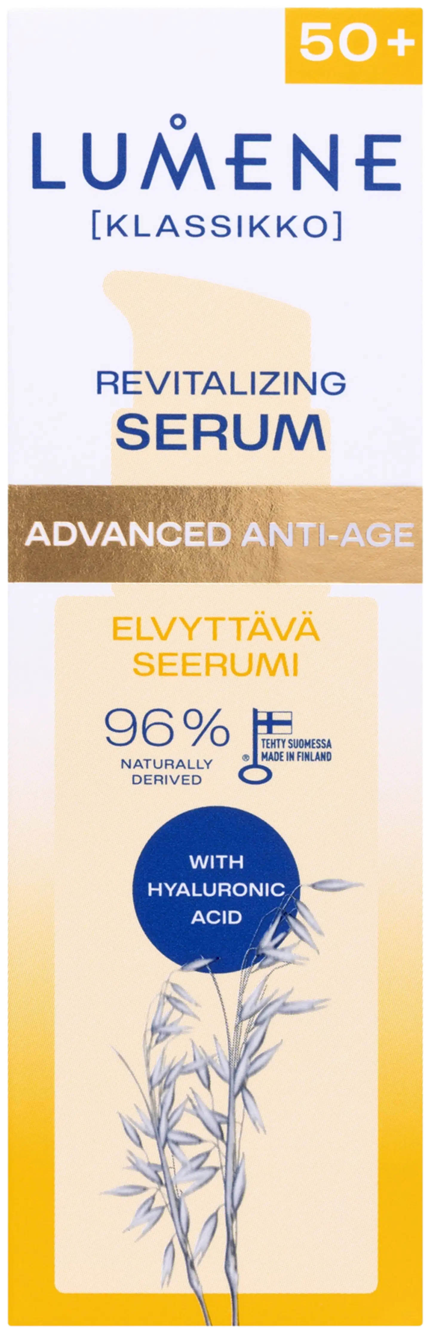Lumene KLASSIKKO Advanced Anti-age Elvyttävä seerumi 30 ml - 2