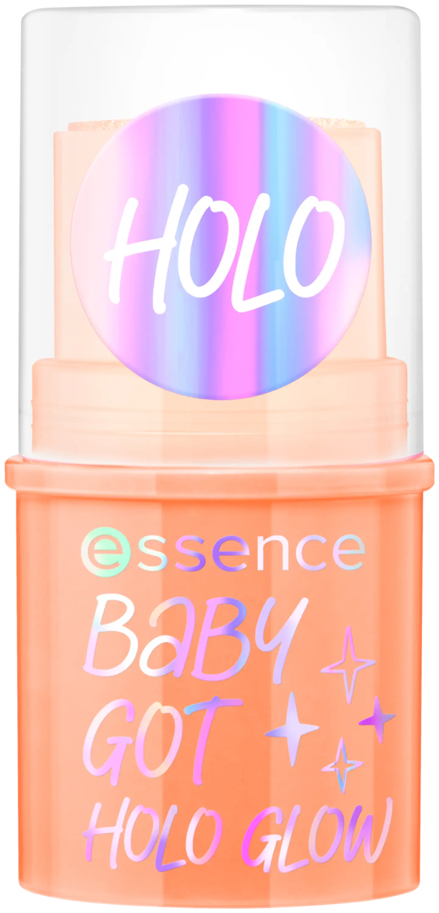 essence BABY GOT HOLO GLOW highlighter stick 10 Holy Apricotly 5 g - 2