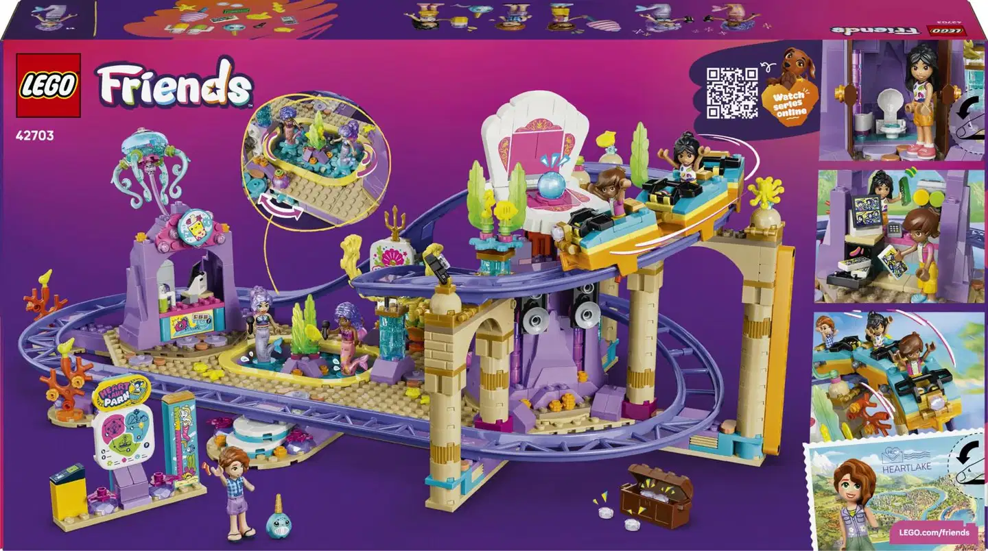 LEGO® Friends 42703 Merenneitoaiheinen vuoristorata - 4