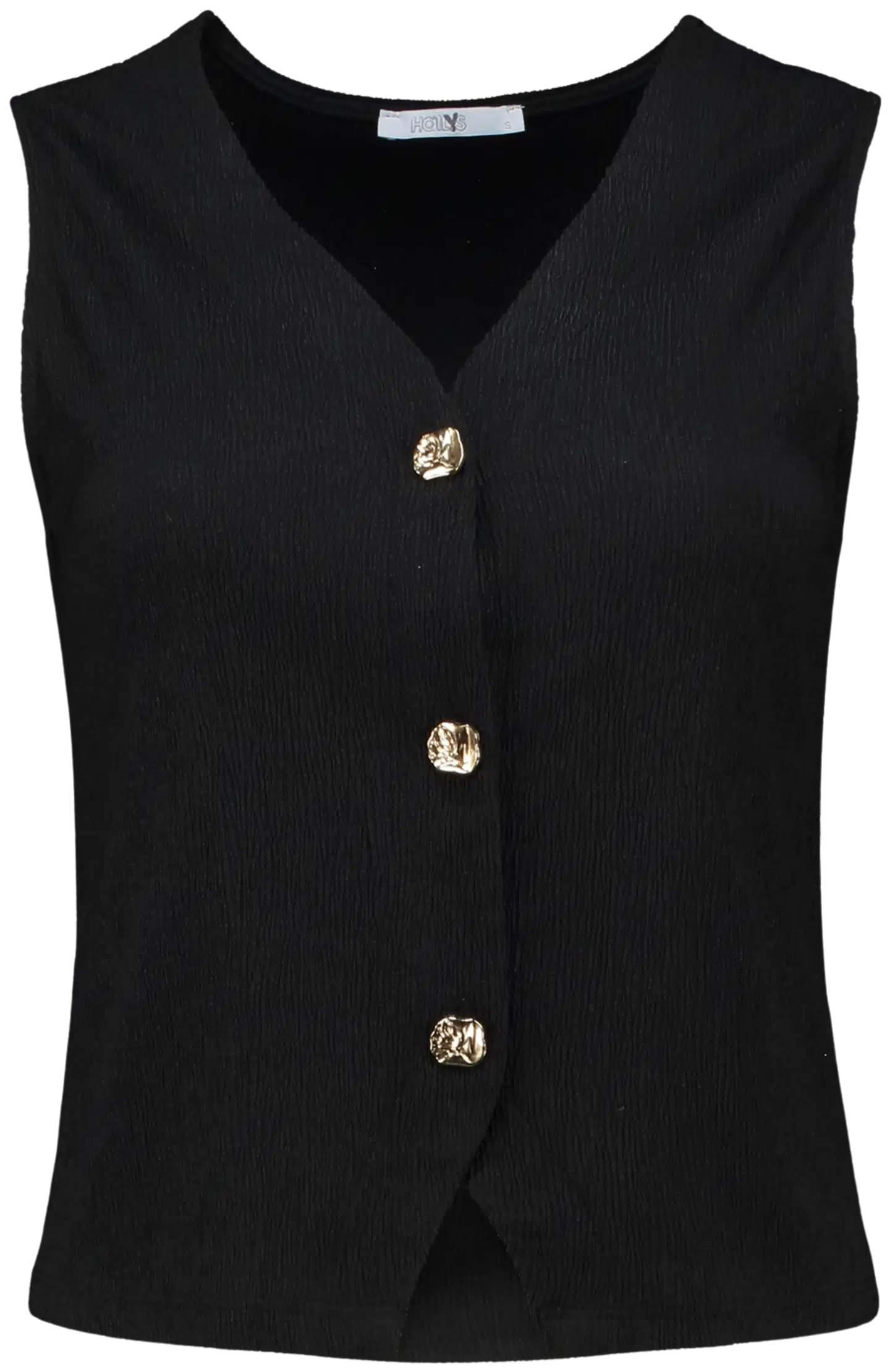 Hailys naisten trikootoppi Ta44ja - BLACK - 1