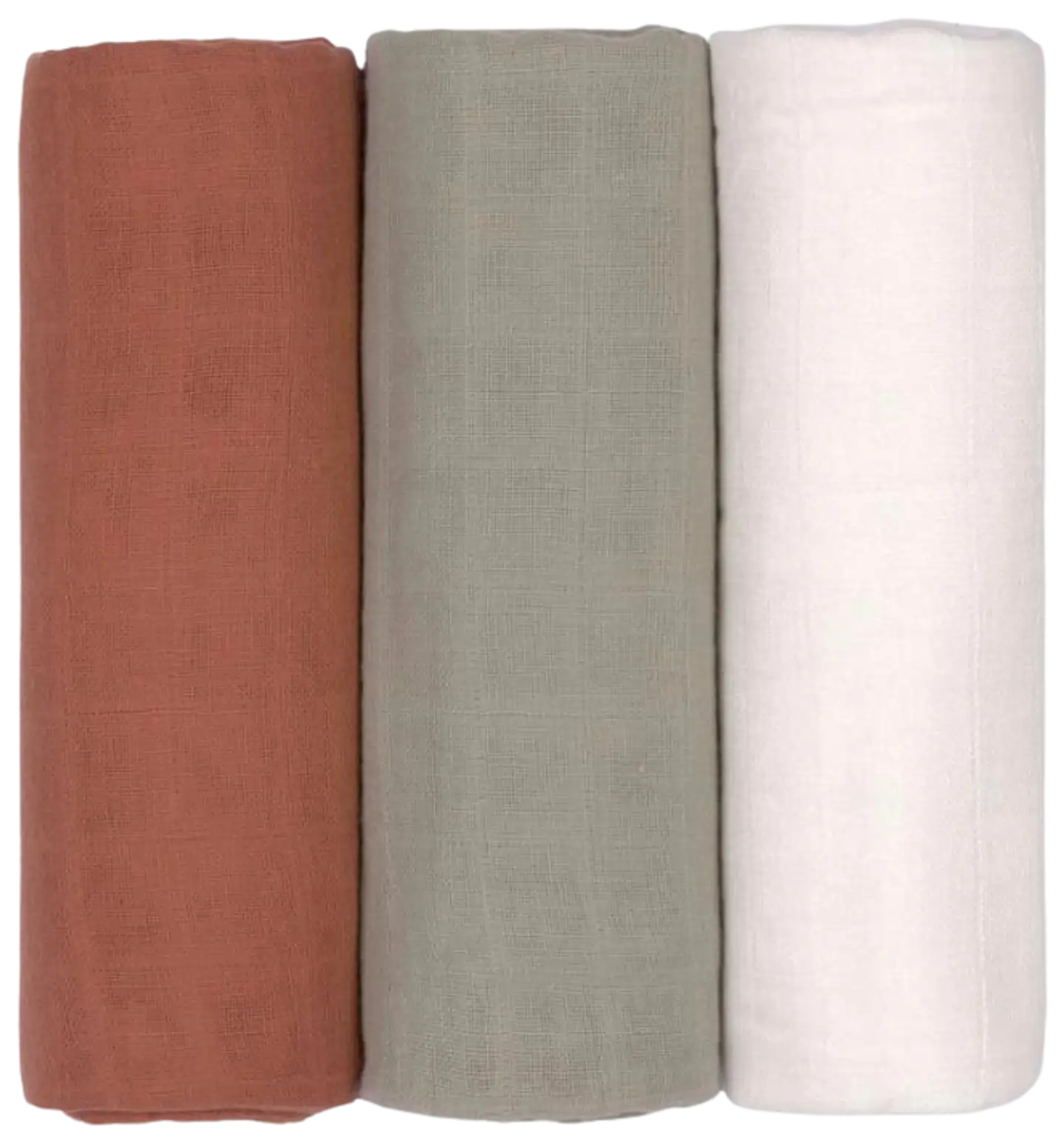 Lässig puuvillaharso 85 cm beige/vaalea/punertava 3 kpl - 2