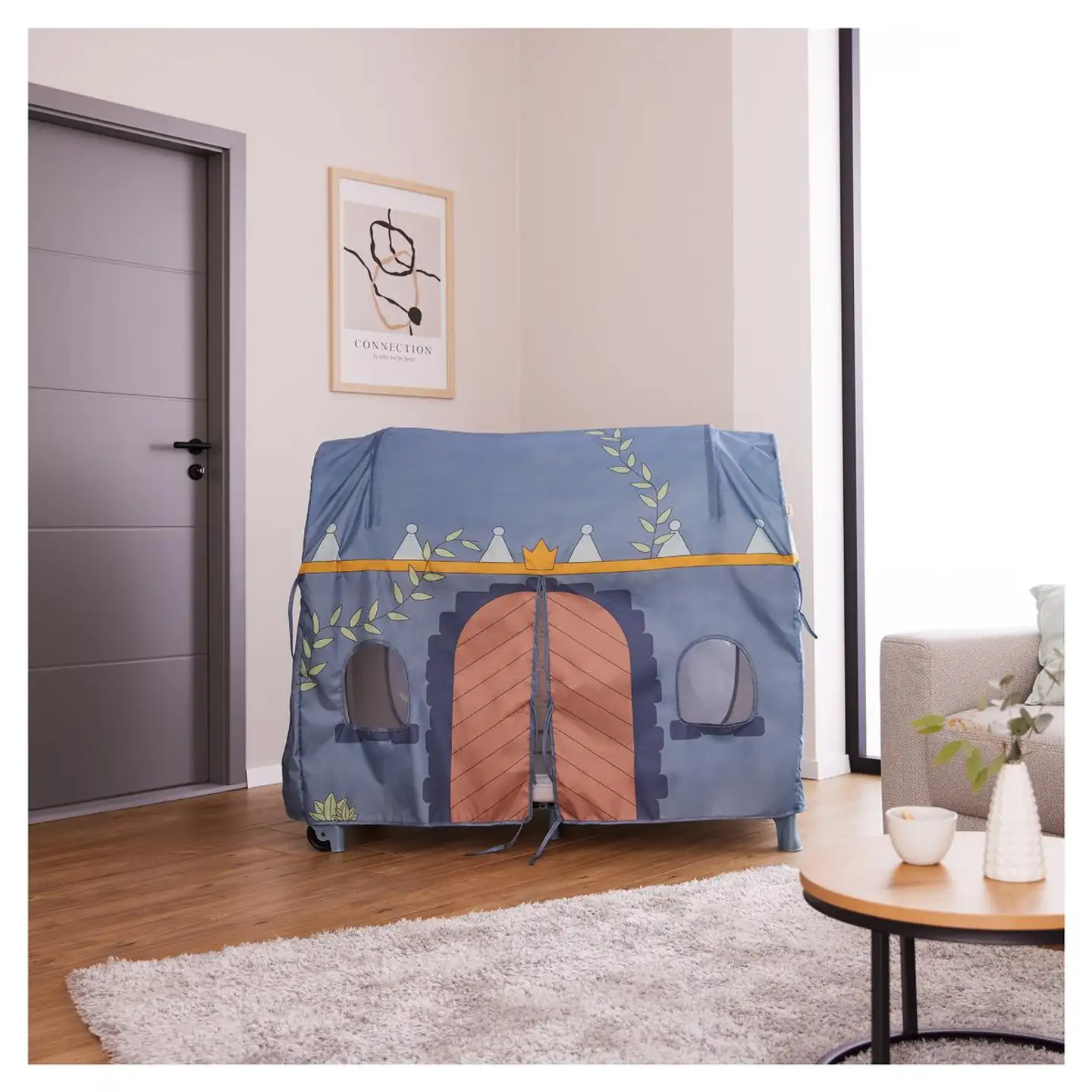 Hauck päällinen matkasänkyyn Travel Bed palatsi - 20