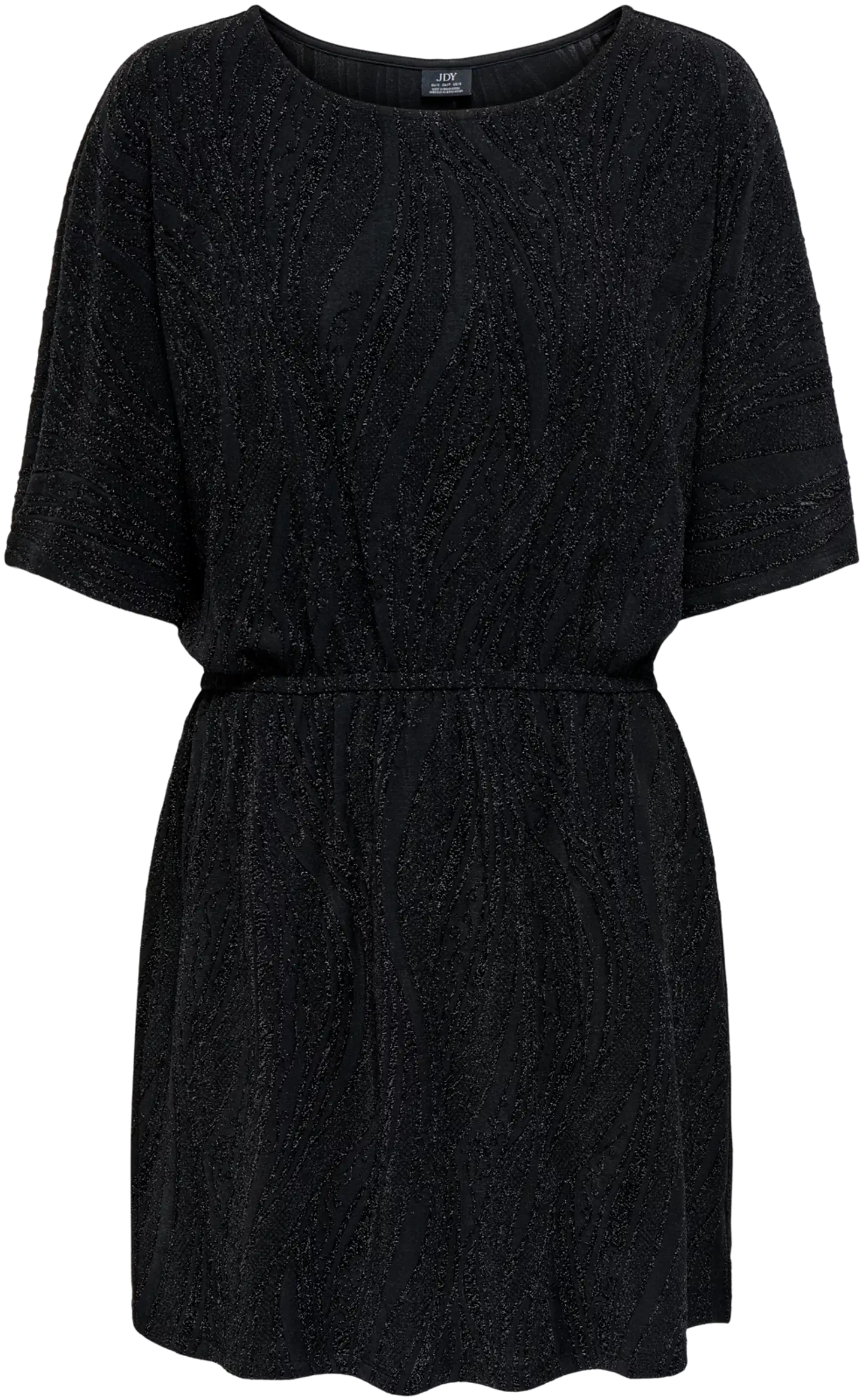 JDY naisten mekko Jdykiwi - Black GLITTER - 1