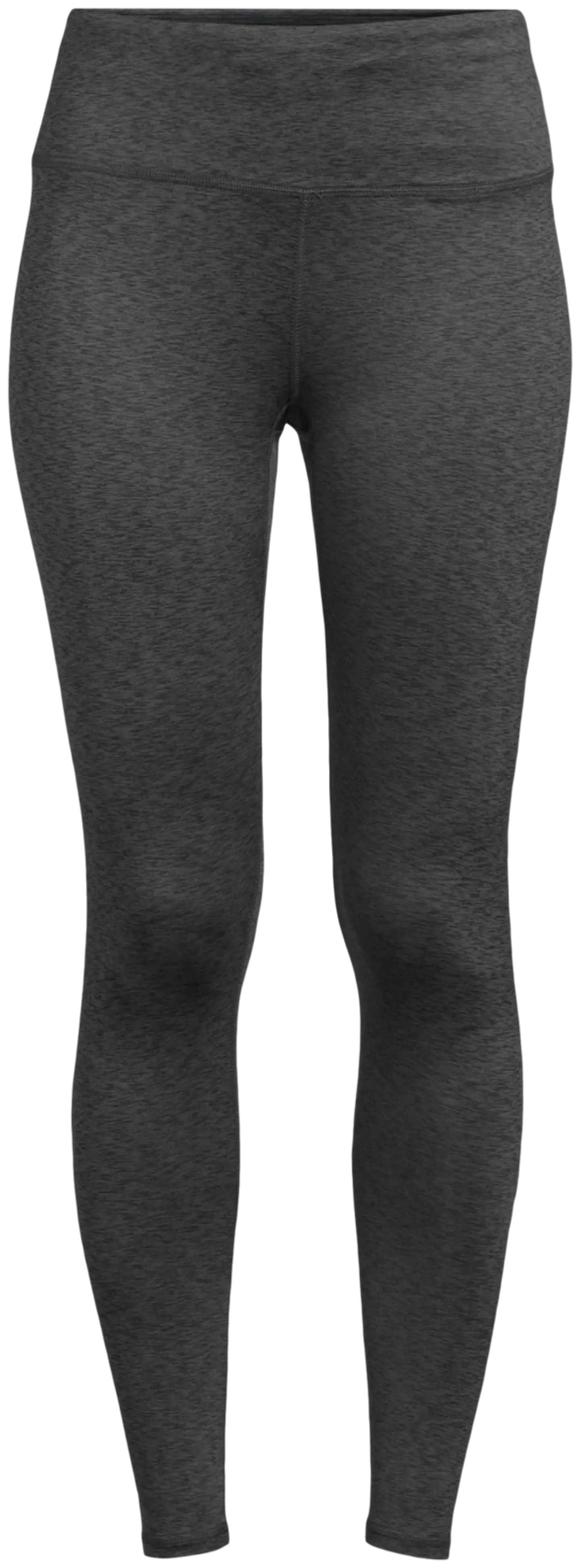 Cheetah naisten korkeavyötäröiset treenitrikoot CLP6384 - BLACK MELANGE - 2