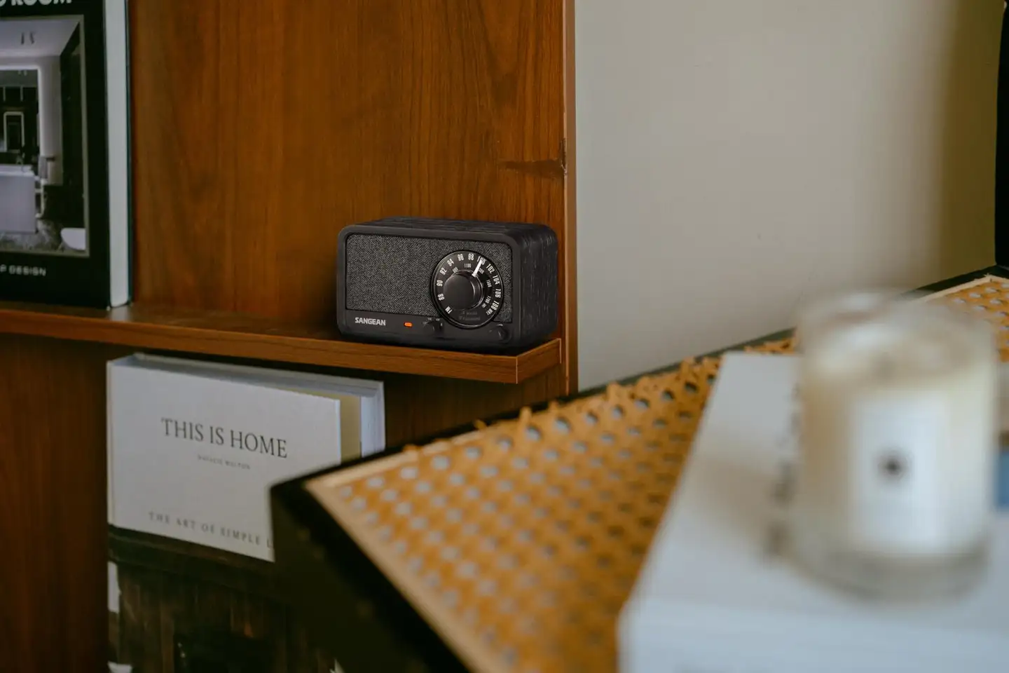 Sangean WR-8 Bluetooth pöytäradio, tumma tammi - 9