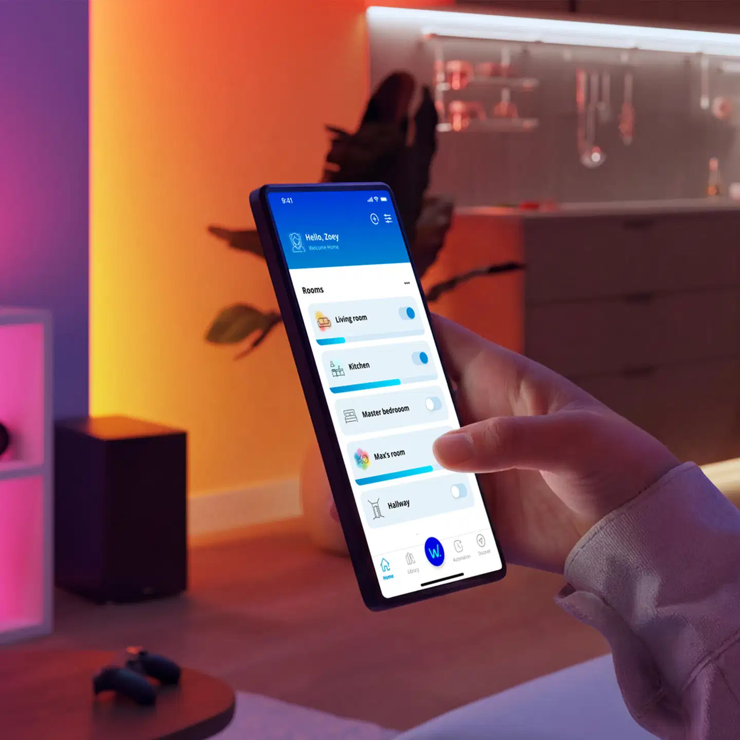 Philips Smart Lighting SuperSlim kattovalaisin 32W 2700–6500K 3800lm pyöreä - 9