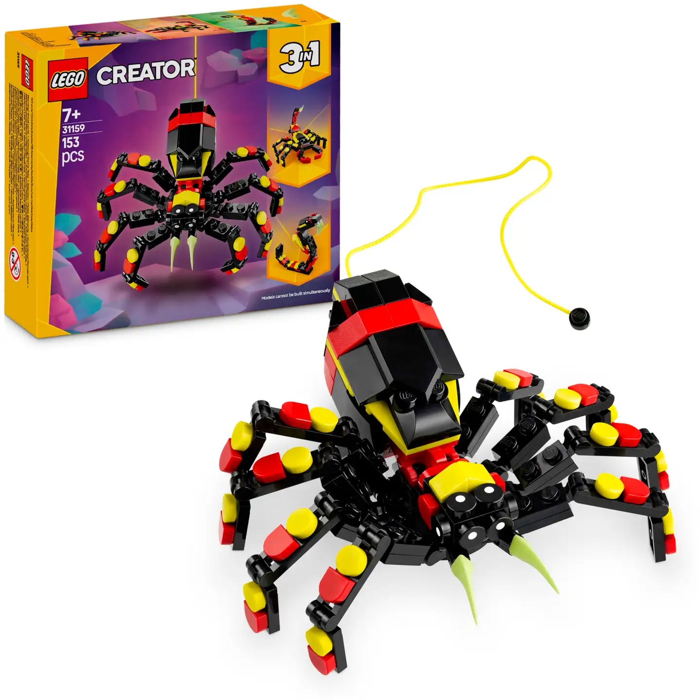 LEGO® Creator 31159 Villieläin: hämmästyttävä hämähäkki - 1