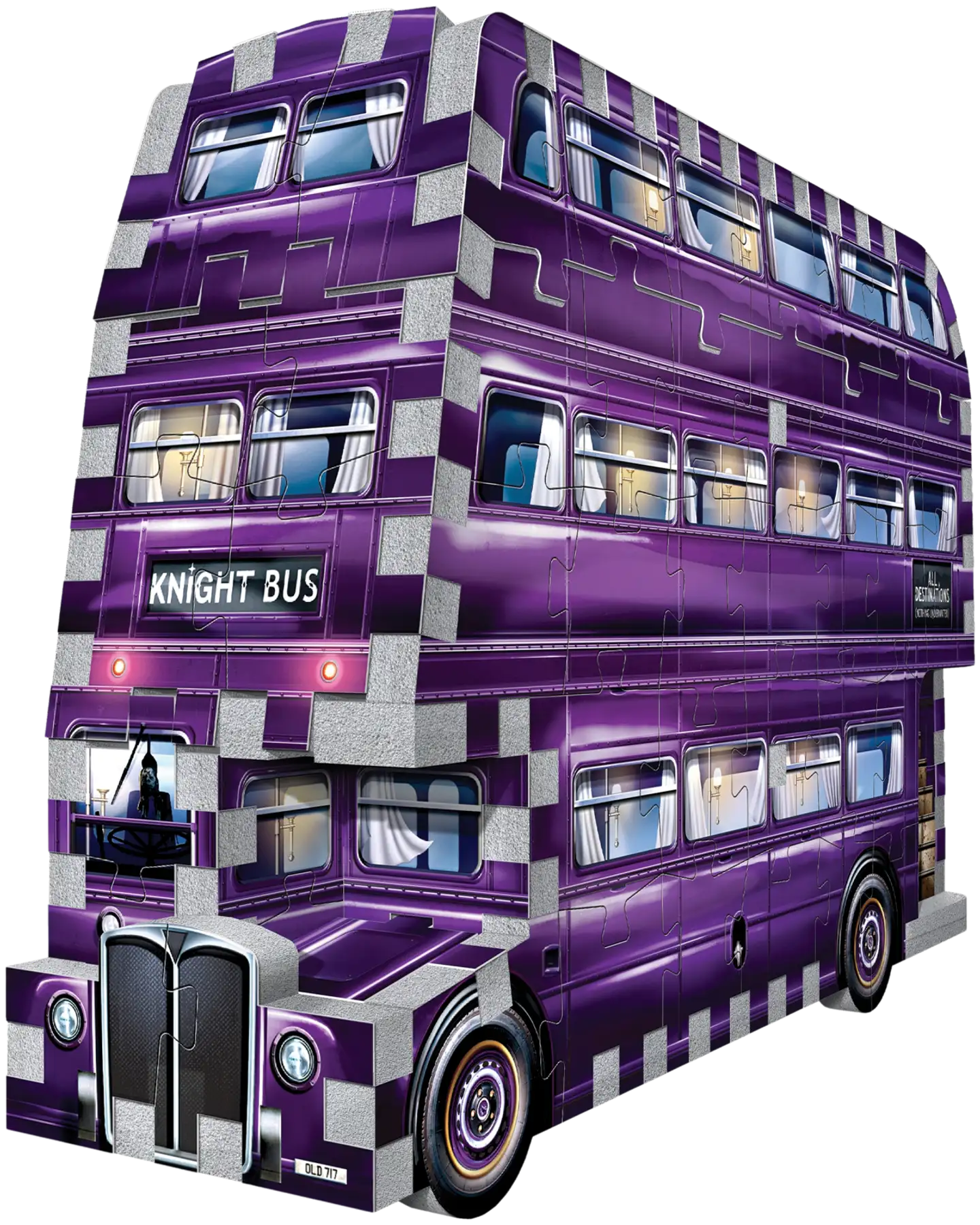 Wrebbit Harry Potter Knight Bus mini 3D-palapeli - 4