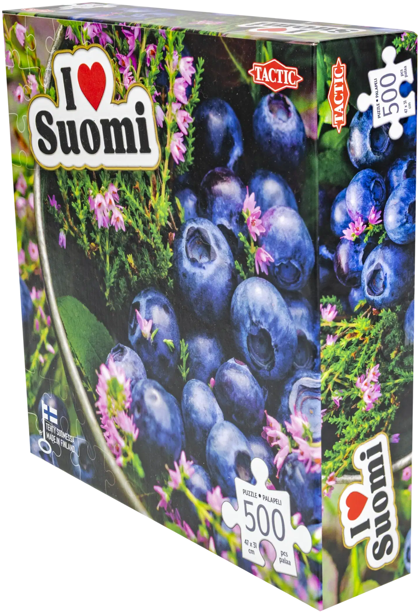 Tactic Palapeli I love Suomi Superfood from Finnish Forests 500 palaa - 4