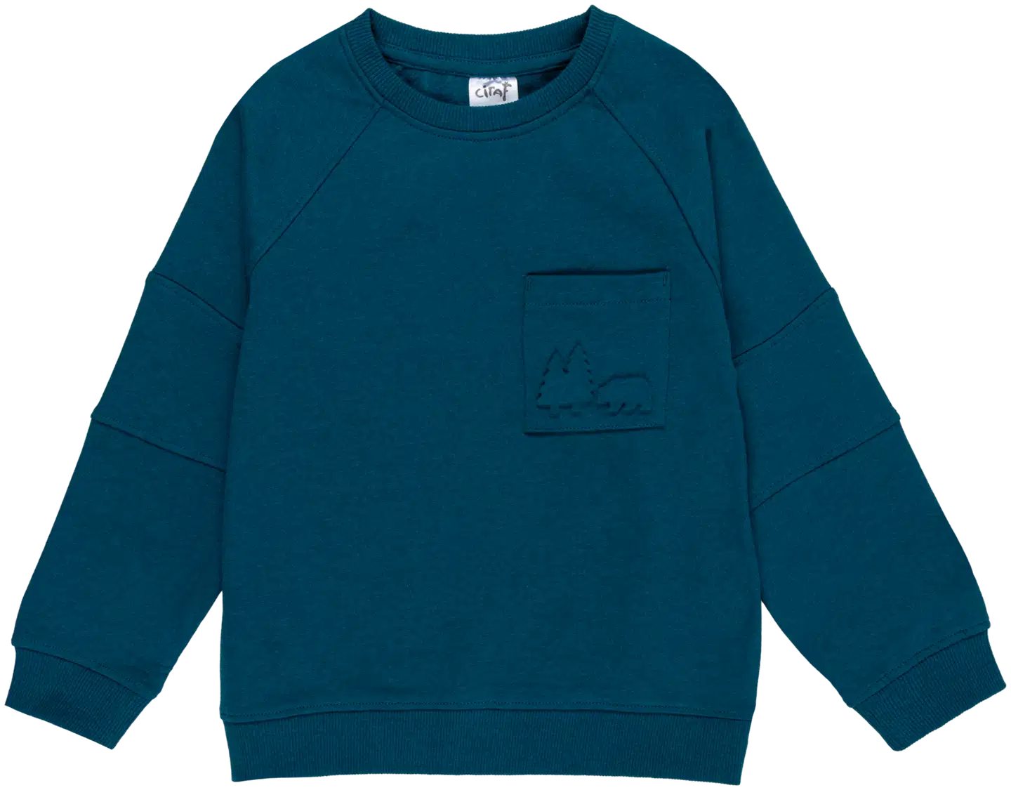 Ciraf lasten collegepusero CYCLO® 25PC264001 - Cyclo Teal - 1