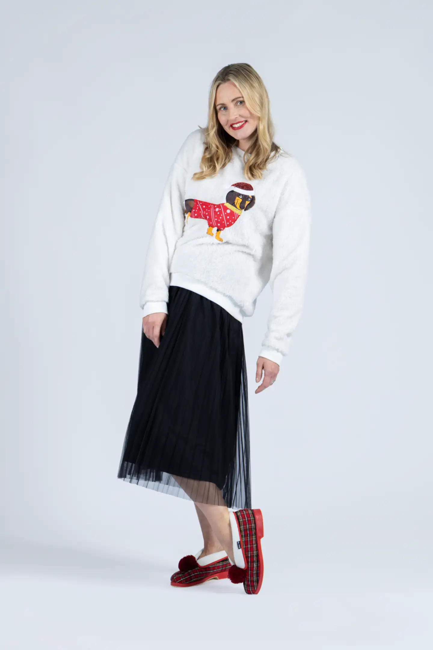 London Fog naisten pliseehame 221L402515 - Jet Black - 8