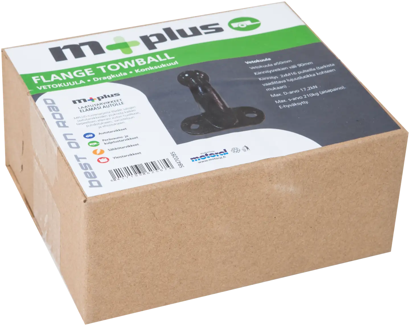 M+ vetokuula laipalla 50mm E-hyväksyntä - 3