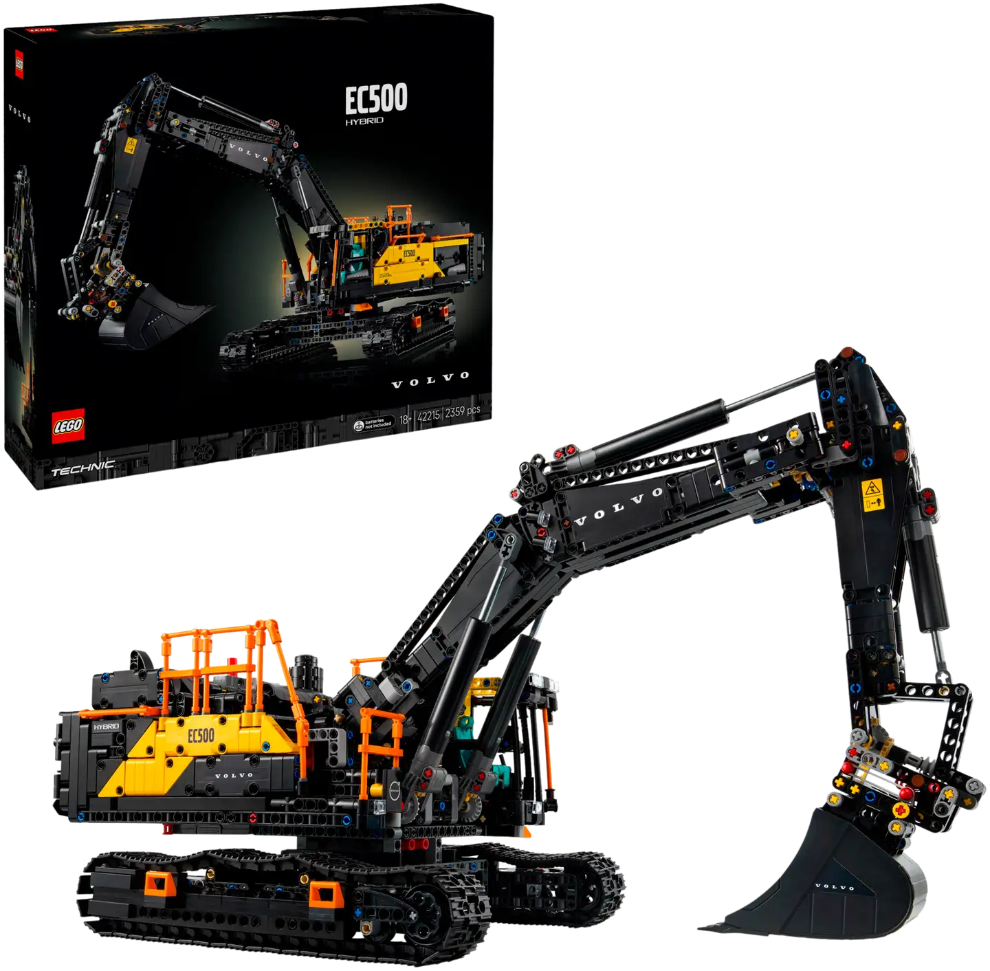 LEGO Technic 42215 Volvo EC500 Hybrid kaivukone - 1
