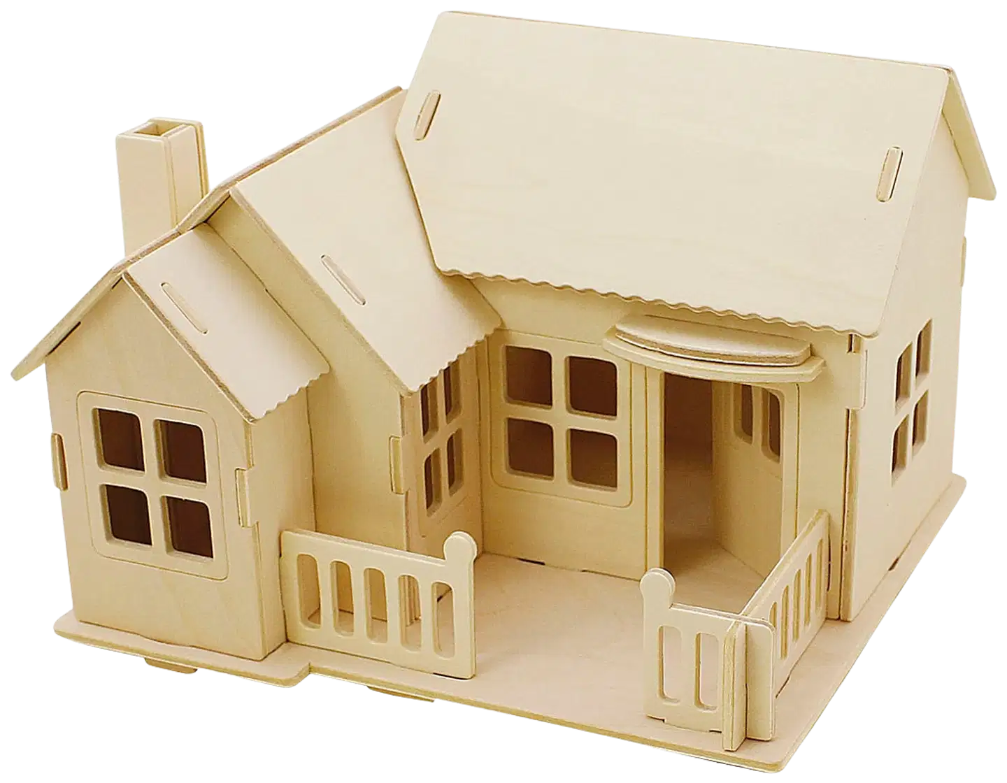 Creativ Company 3d-palapeli talo terasseineen miniatyyri - 1