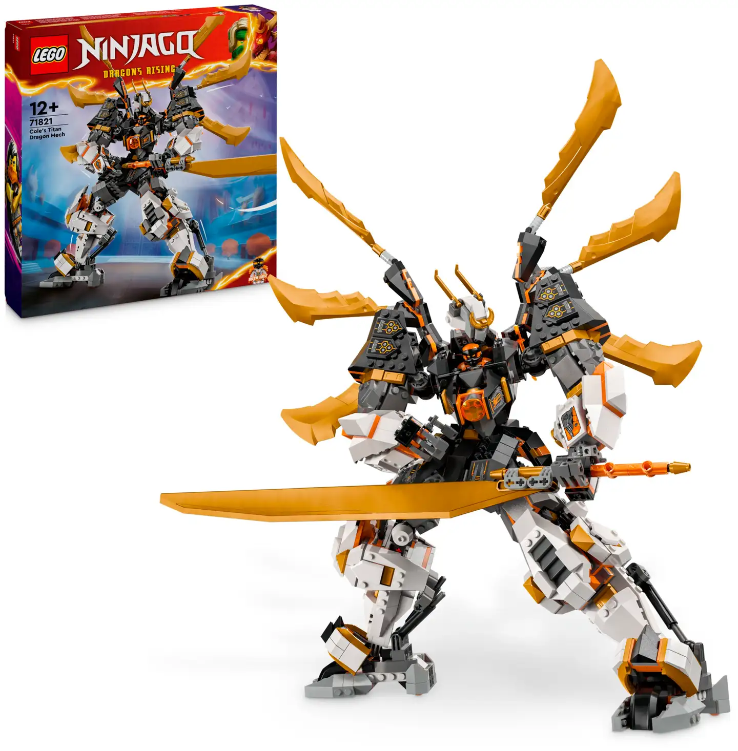 LEGO Ninjago 71821 Colen titaanilohikäärmerobotti - 2