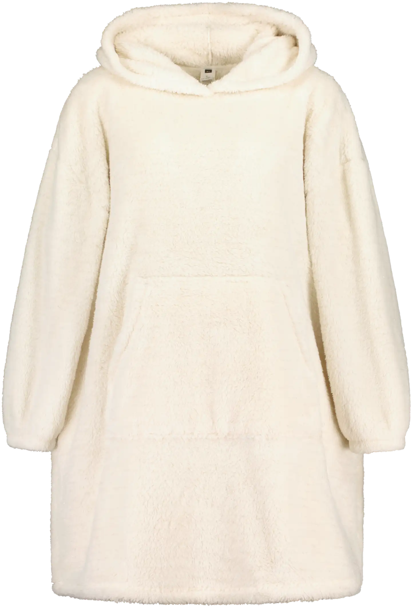 Actuelle naisten fleecehuppari 212A382545 - Off white