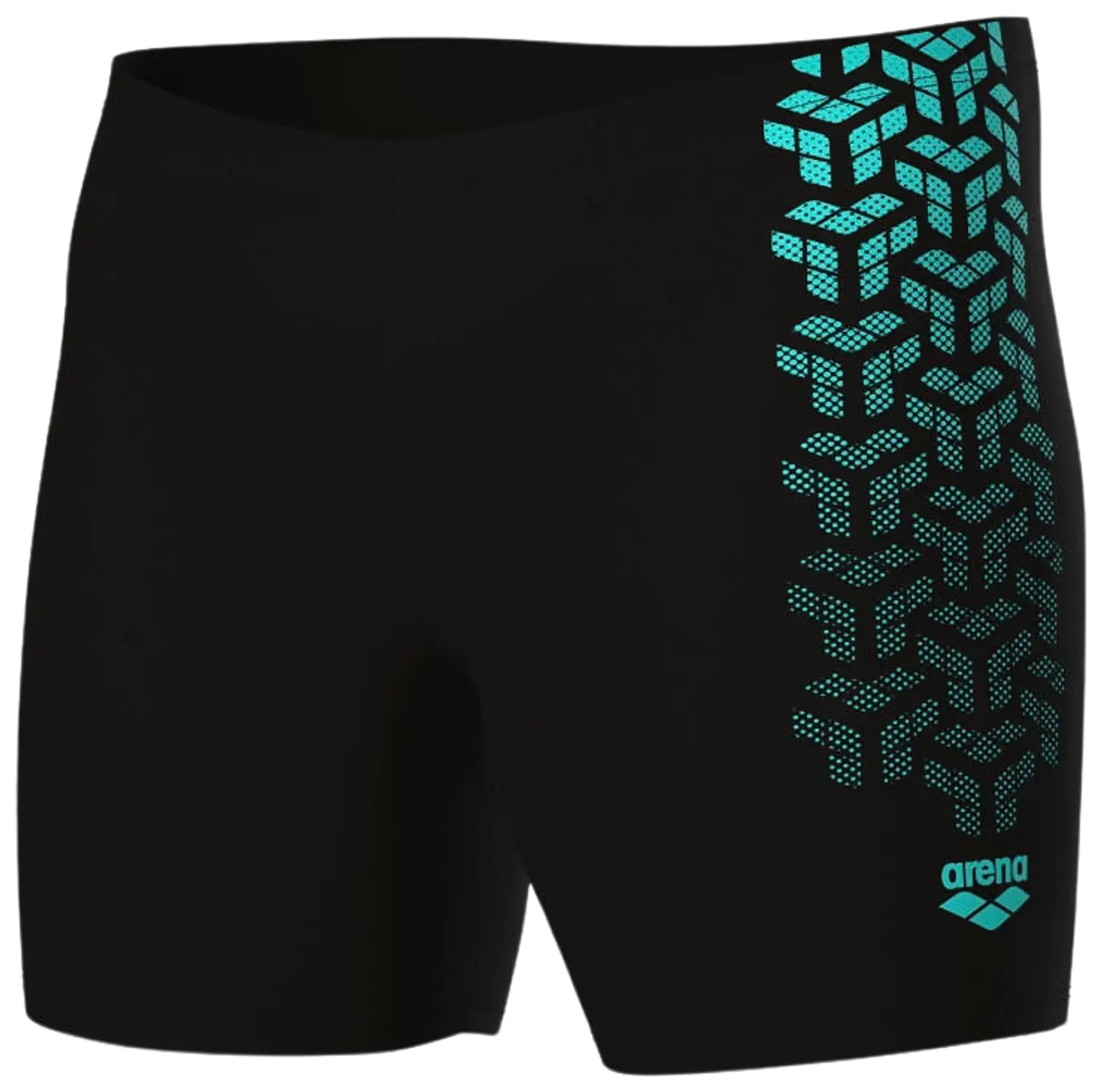 Arena M uimahousut Kikko Mid Jammer - Black-Water - 1