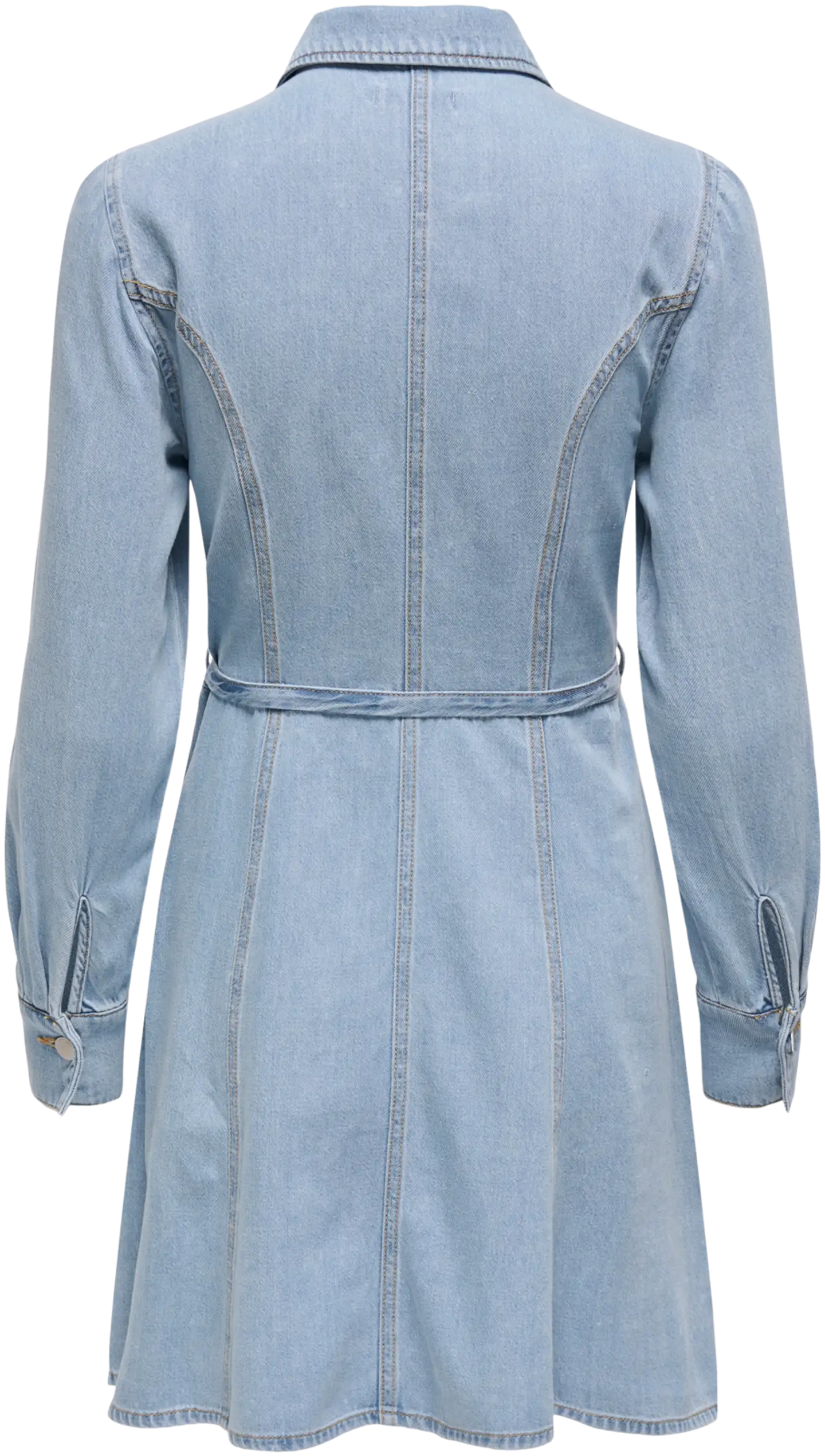 JDY naisten farkkupaitamekko Jdykamma - LIGHT BLUE DENIM - 2