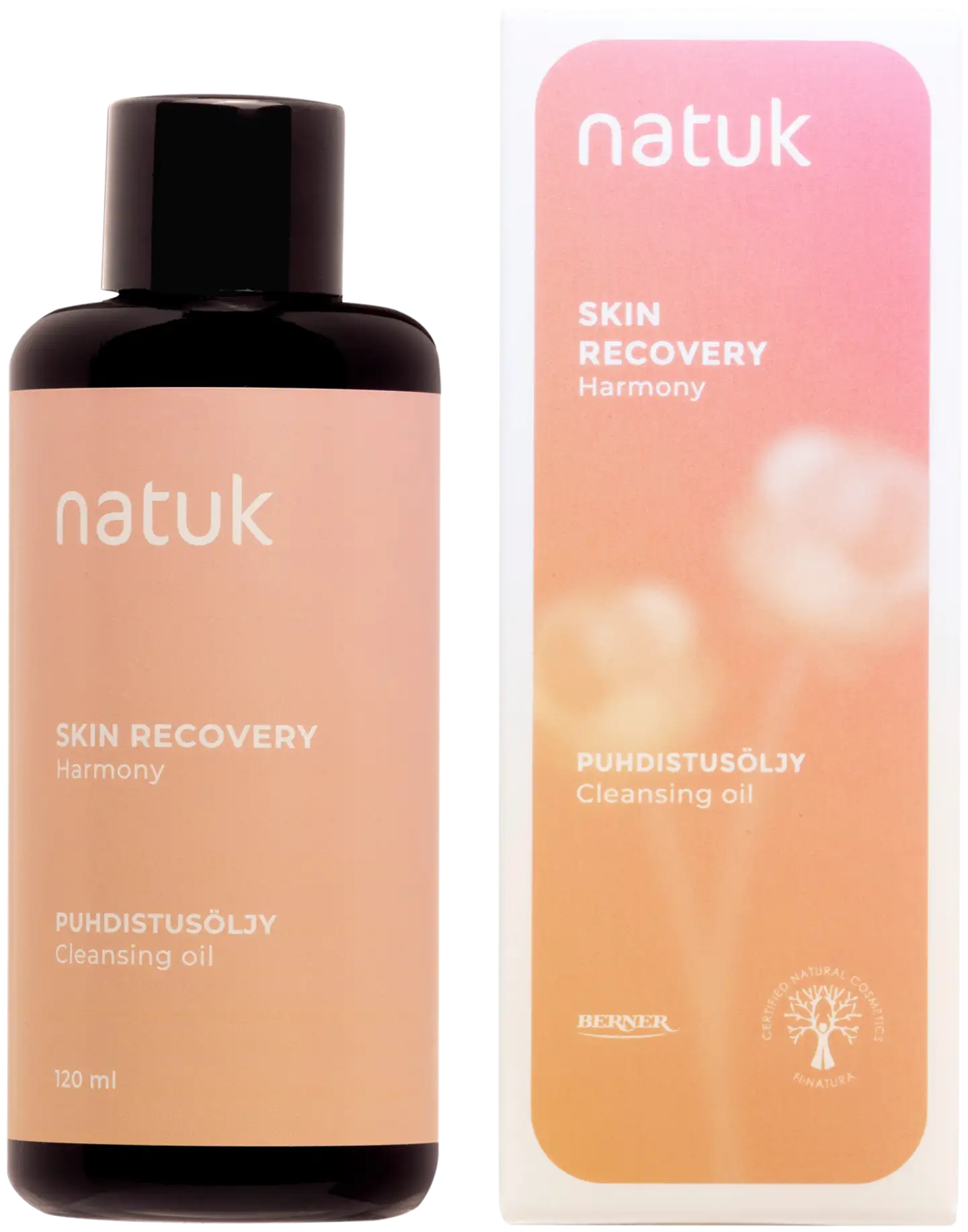 Natuk Skin Recovery 120 ml Puhdistusöljy