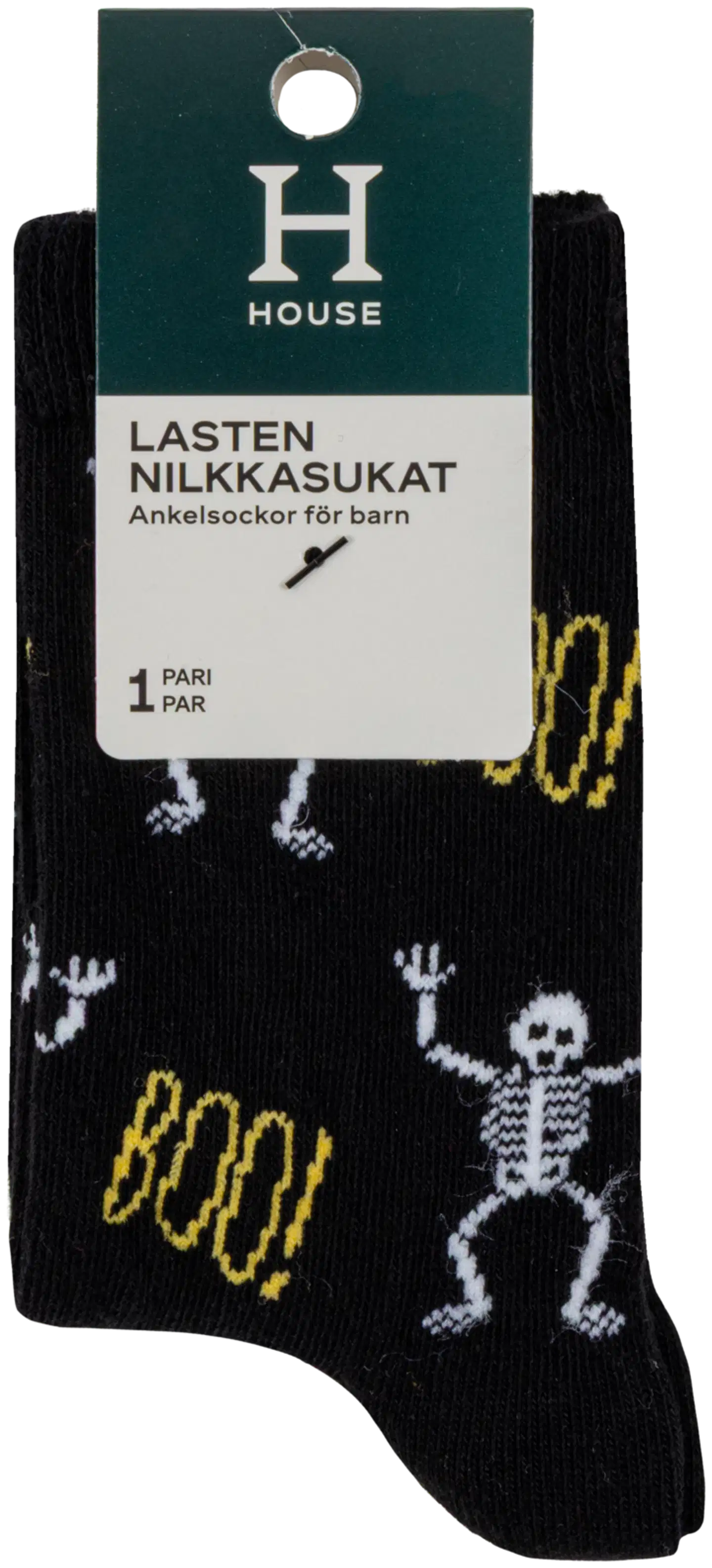 House lasten nilkkasukat Halloween 234H362622 - black - 2