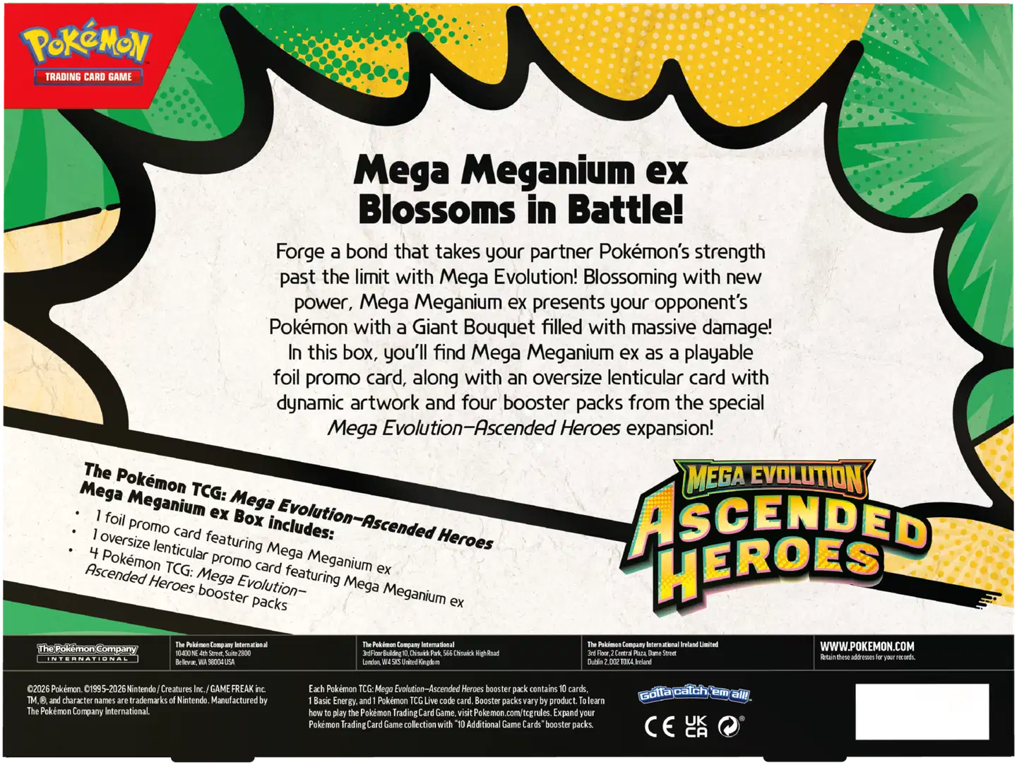 Pokémon TCG keräilykortit ME02.5 Ascended Heroes  EX Box, erilaisia - 9