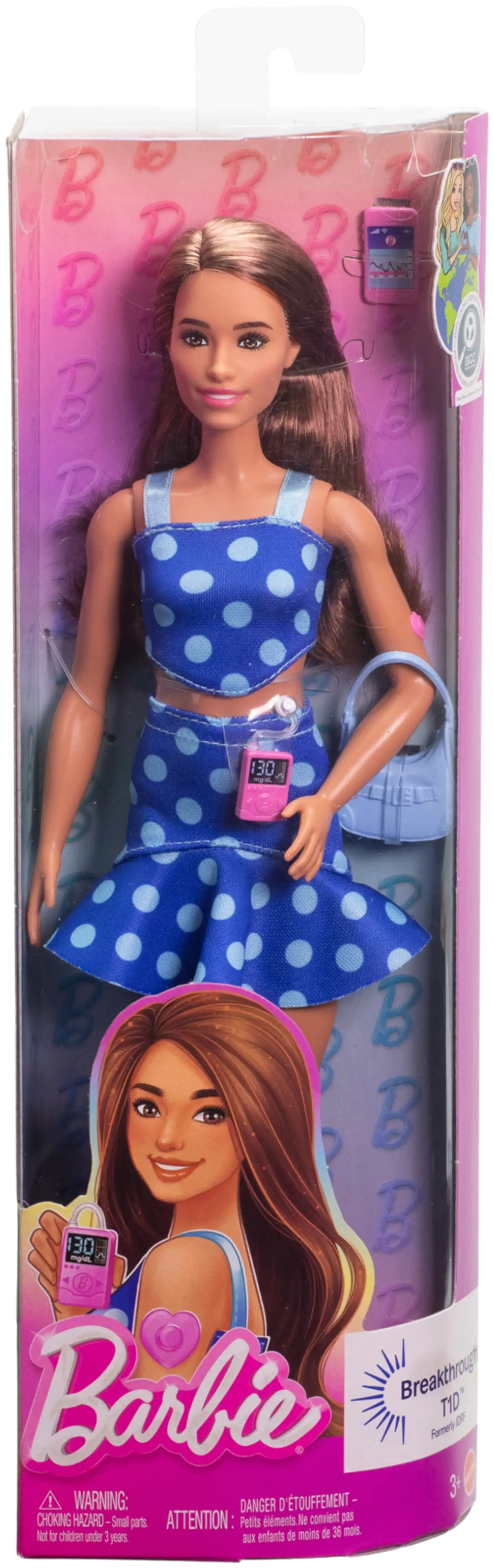 Barbie Fashionista Diabetes-Nukke - 3