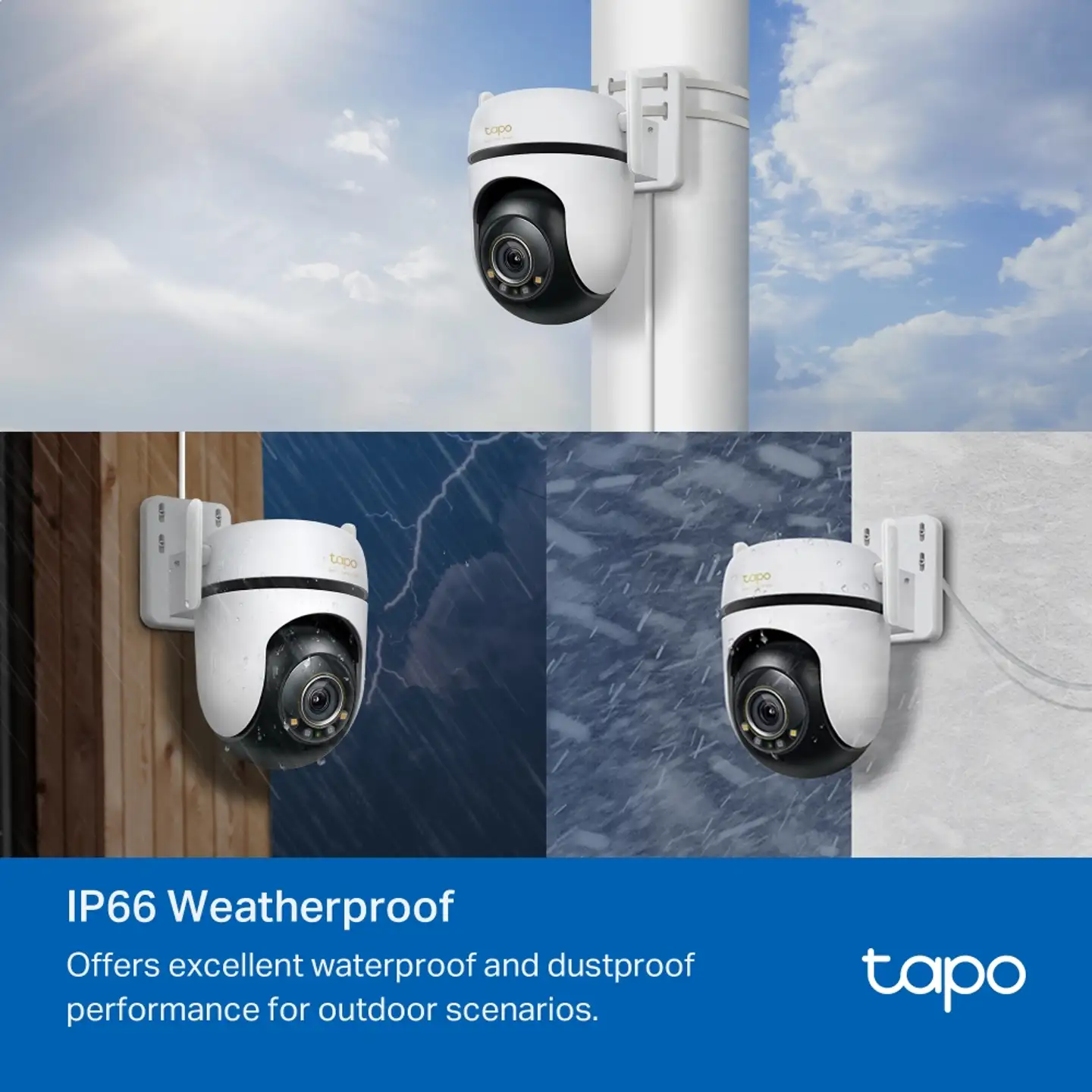TP-Link Tapo C530WS -valvontakamera ulkokäyttöön - 9