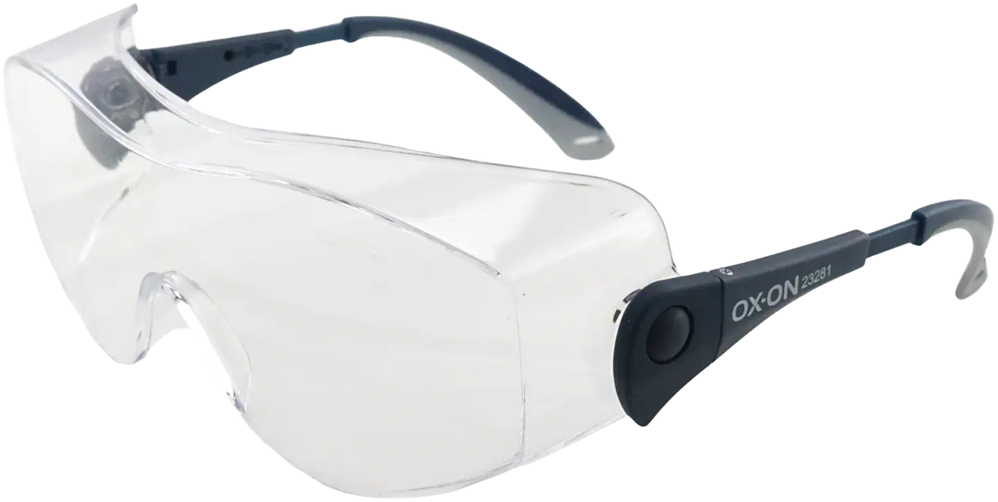 OX-ON Suojalasit lasien päälle OTG Clear