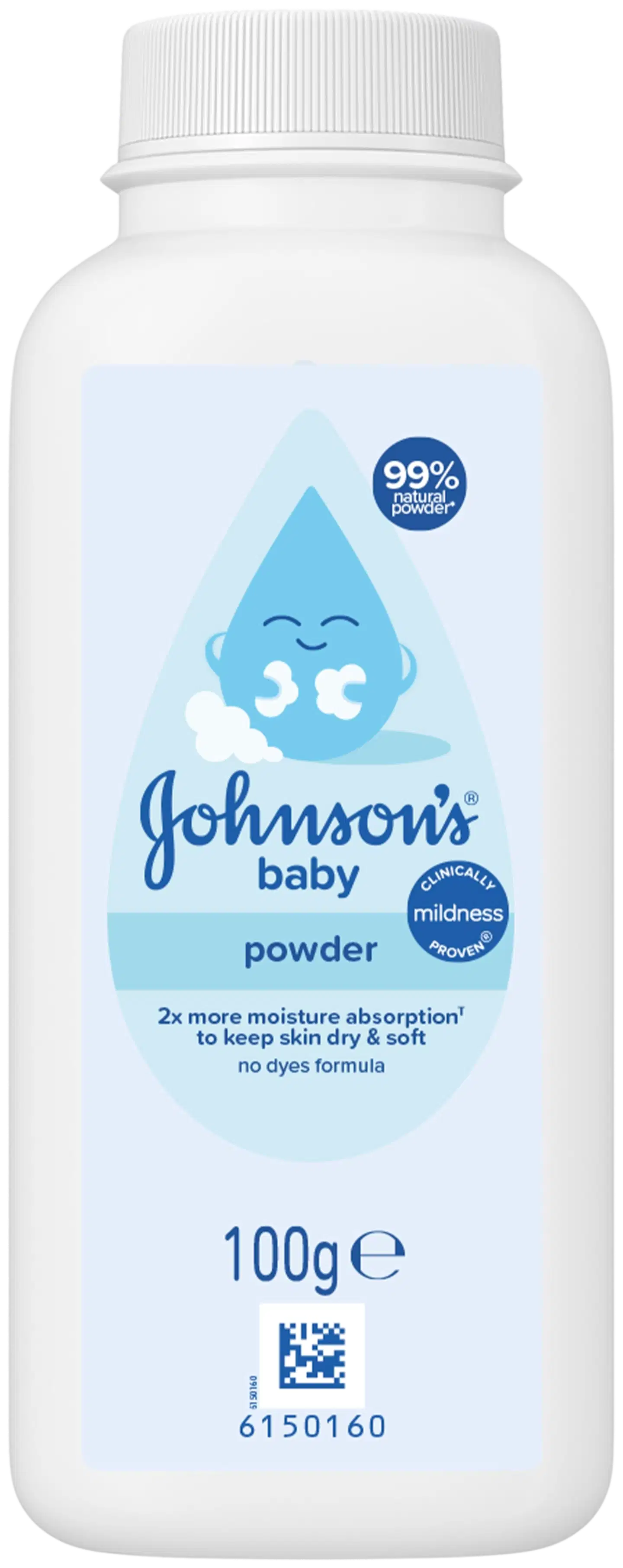Johnson's® baby powder vauvanpuuteri 100g