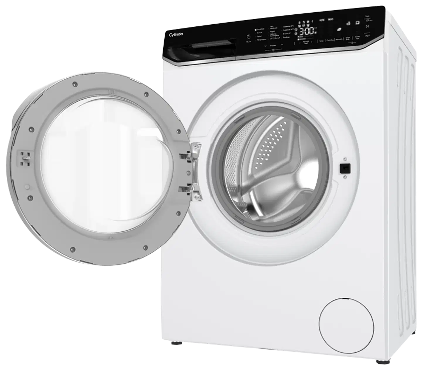 Cylinda edestä täytettävä pyykinpesukone FT911G384A, 8 kg, valkoinen - 4