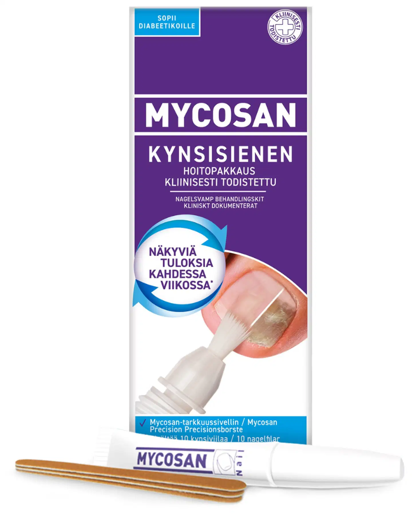 Mycosan Nail Kynsisienen hoitopakkaus 28g - 1