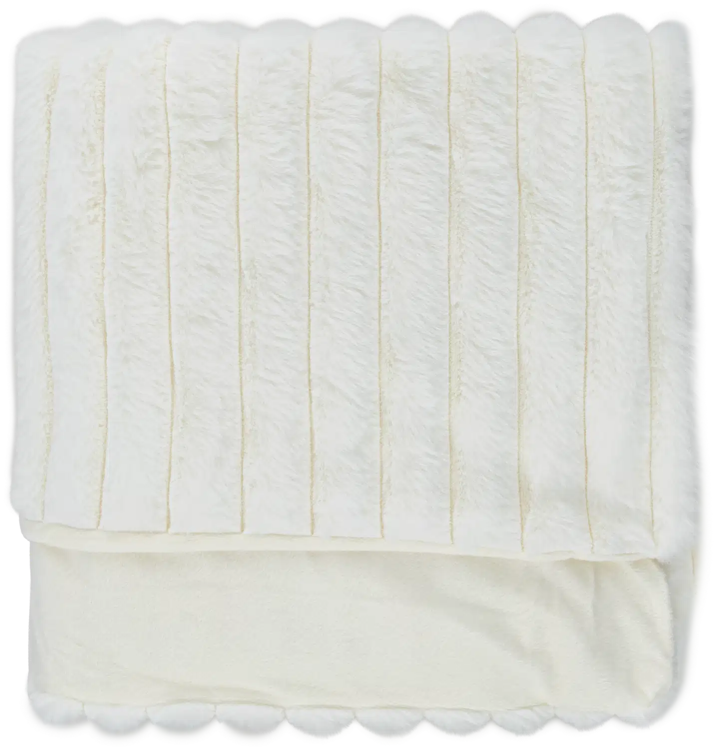 Tex Home huopa Fake fur 130 x 170 cm luonnonvalkoinen - 1