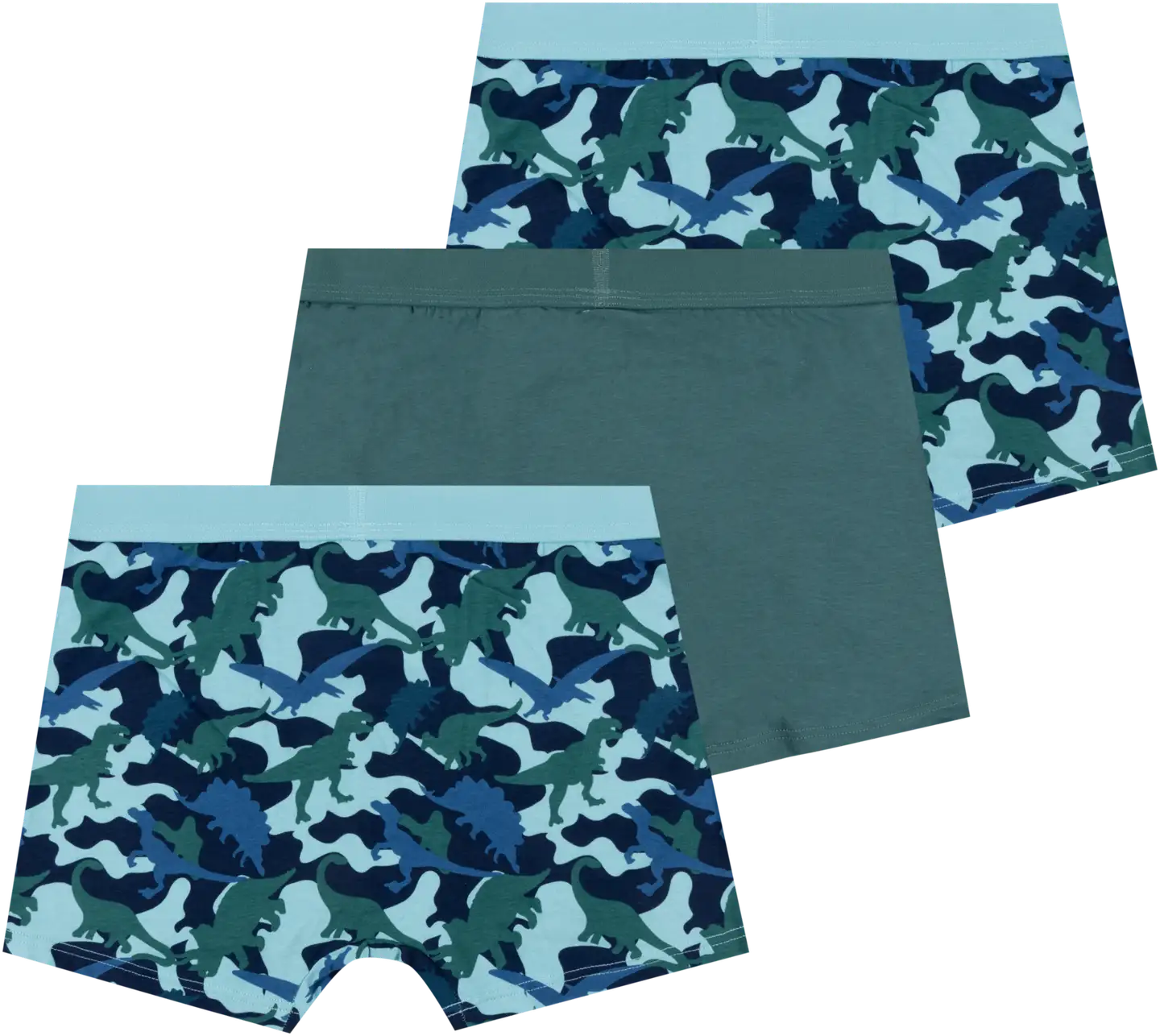 House lasten bokserit Dinocamo 231H260814 3-pack - BLUE AOP - 2