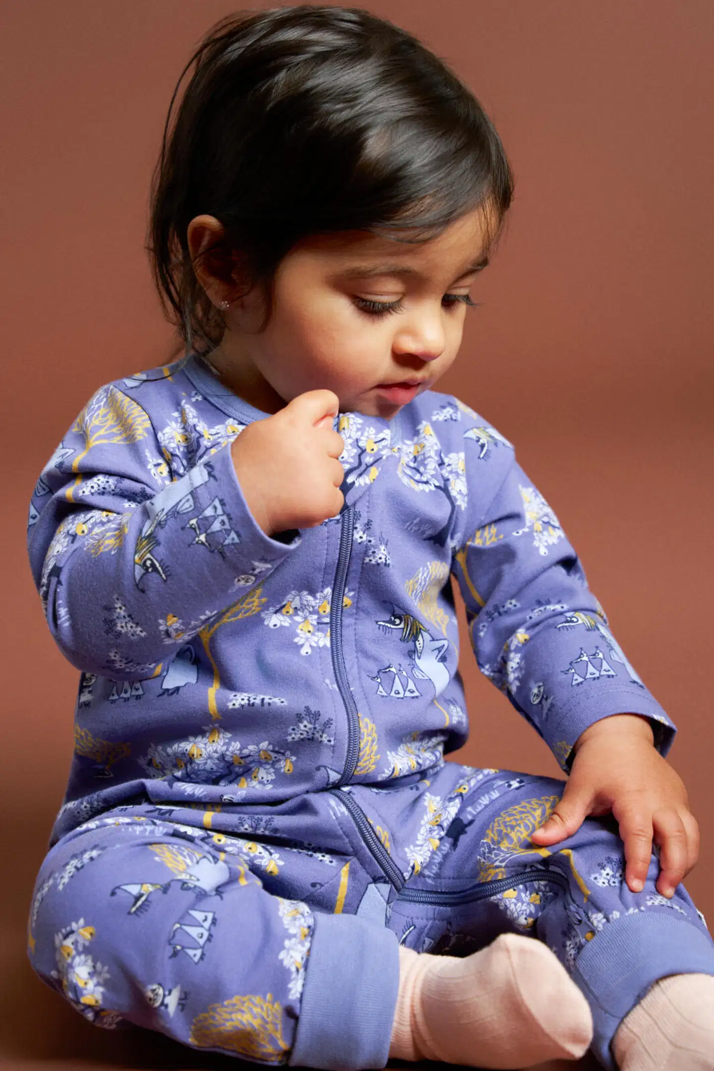 Muumi vauvojen pyjama Vilijonkka 593339 - sininen - 5