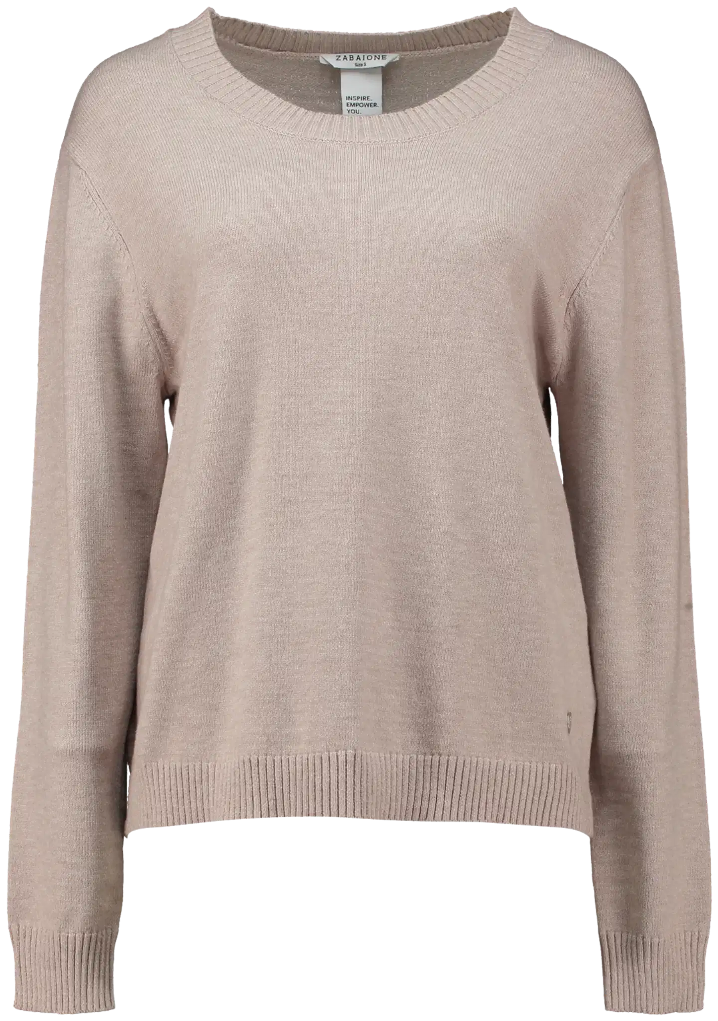 Zabaione naisten neule Am44ber - beige melange - 1