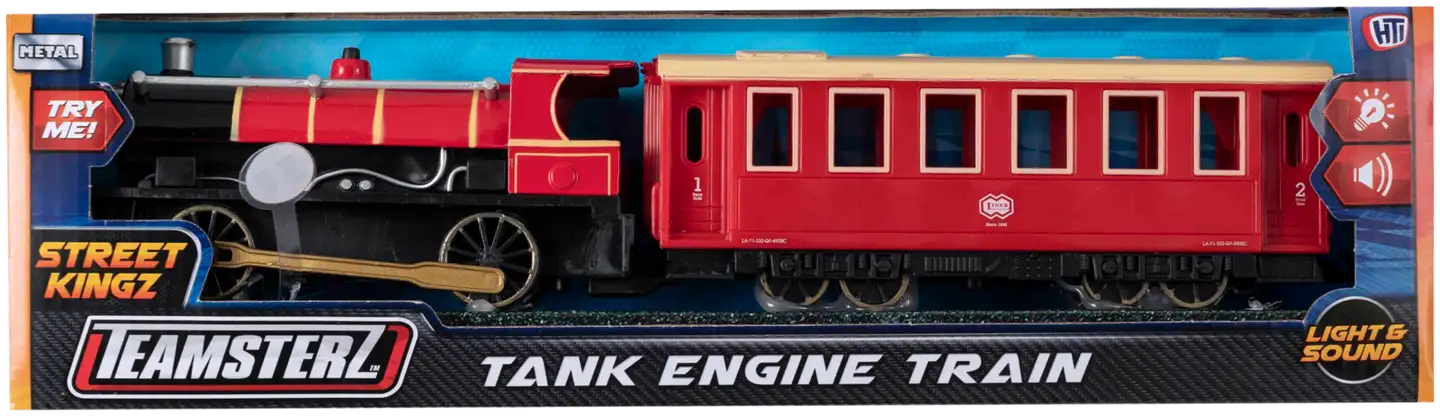 Teamsterz lelu Street Kingz veturi ja junavaunu valoilla ja äänillä - 4