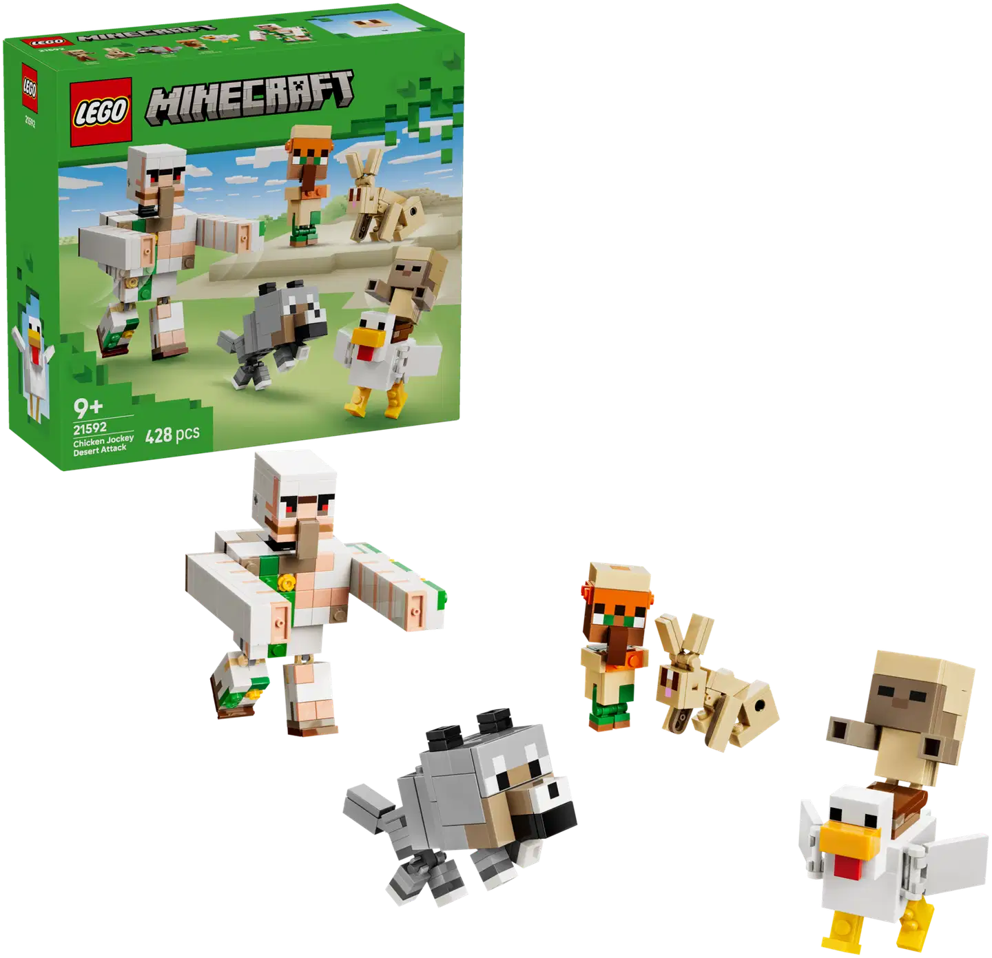 LEGO® Minecraft 21592 Kanajockey ja hyökkäys aavikolla - 1